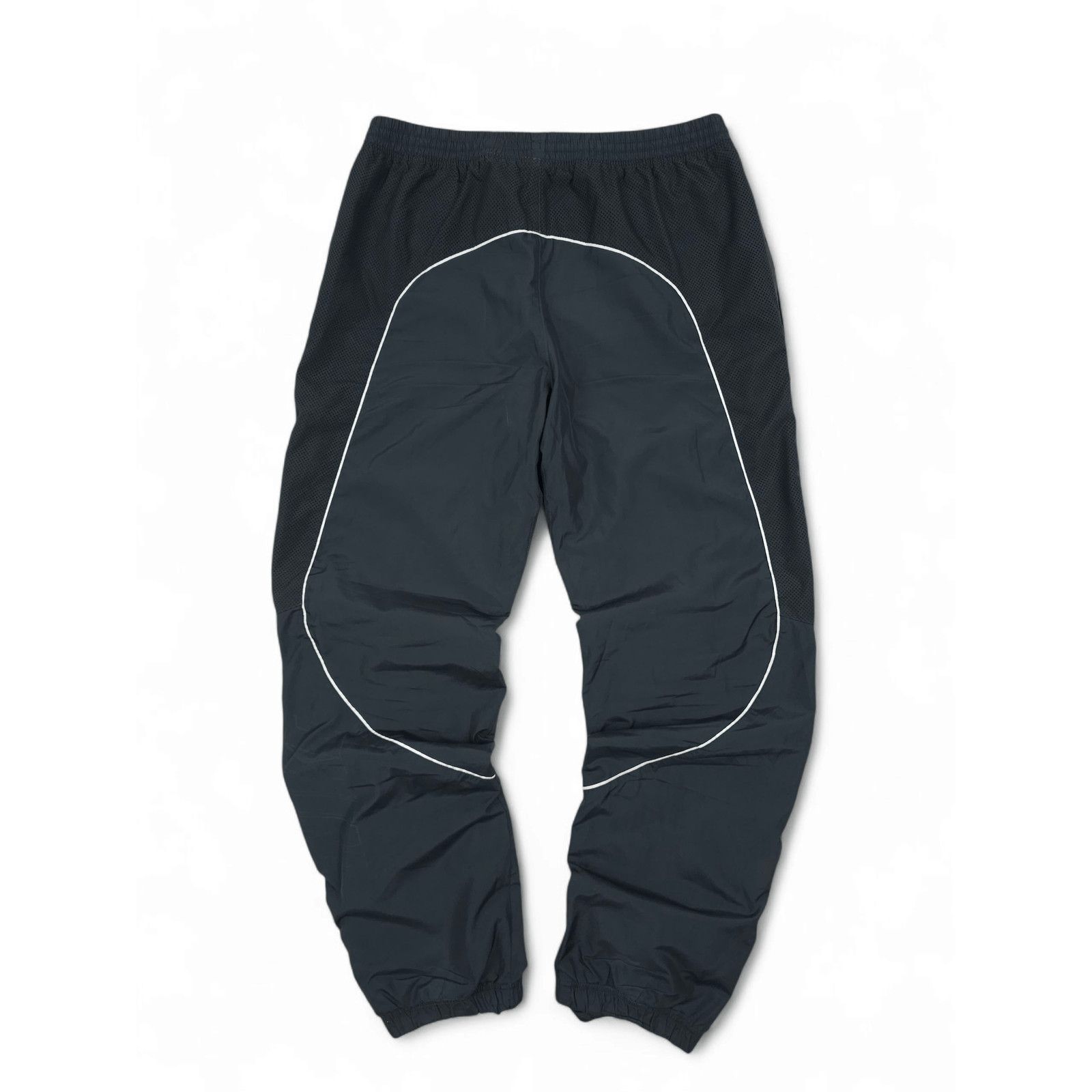 Nike 💎 Vintage Y2K Size M Nike Gray Relaxed Track Pants Size US 34 / EU 50 - 2 Thumbnail