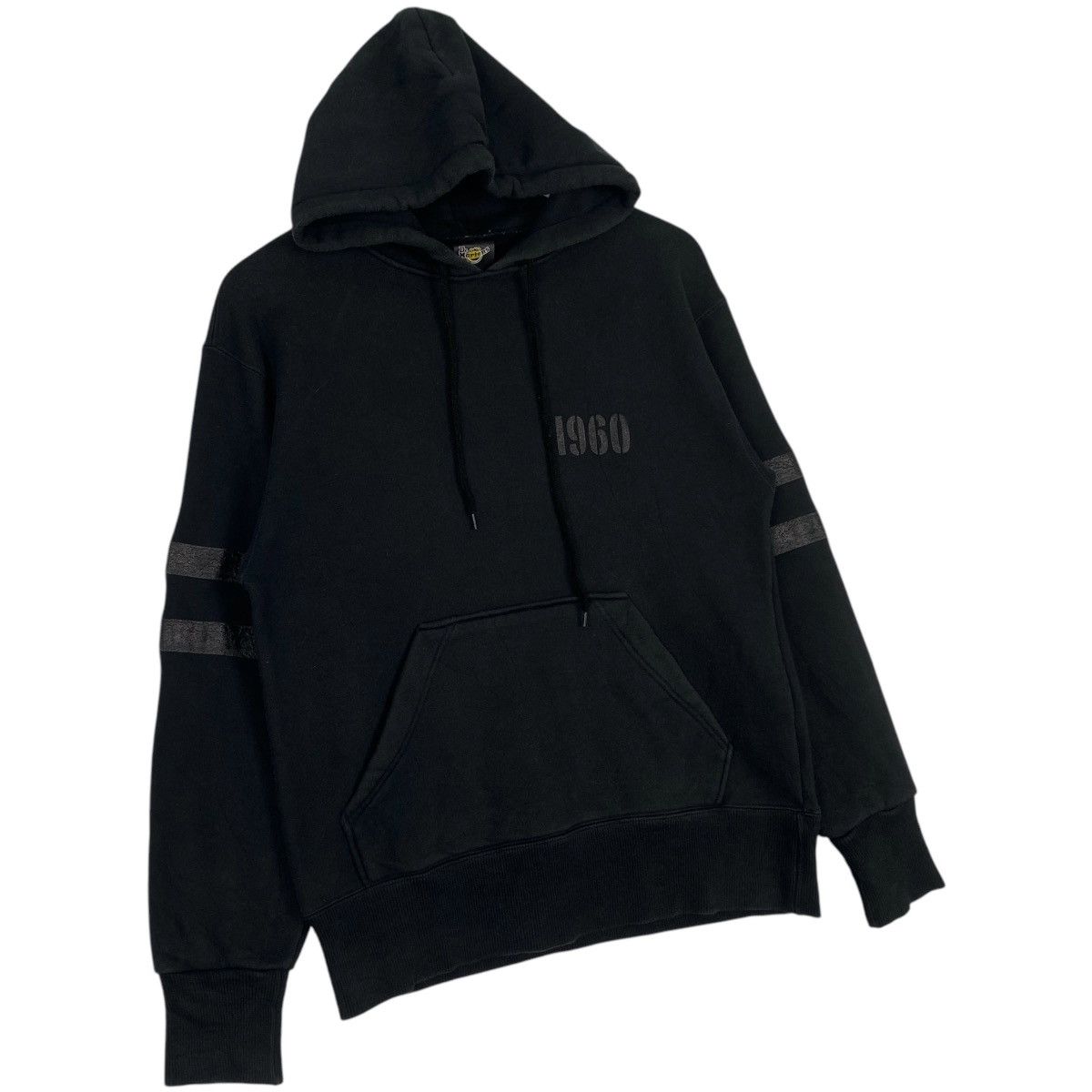 Designer × Vintage Vintage Dr Martens Hoodie Sweater Black Size US M / EU 48-50 / 2 - 3 Thumbnail