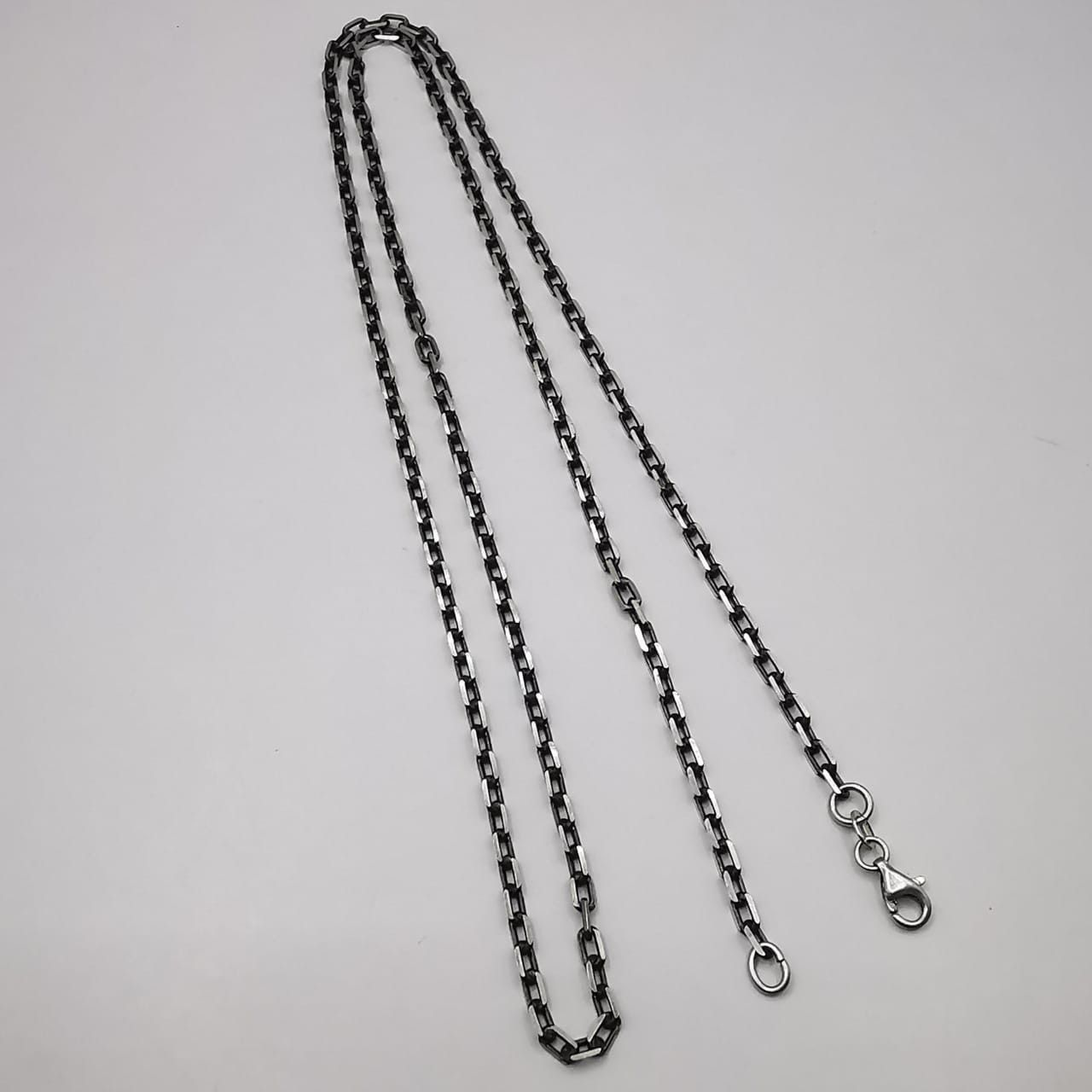 Sterling Silver Vintage Jewelry Chain, 925 Sterling Silver, Signed 12,25g Size ONE SIZE - 2 Thumbnail