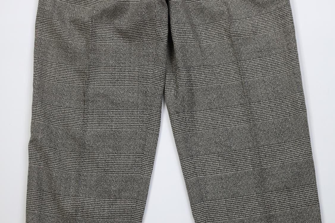 Vintage Vintage 90s Streetwear Wide Leg Chino Pants Houndstooth Size US 29 - 3 Thumbnail