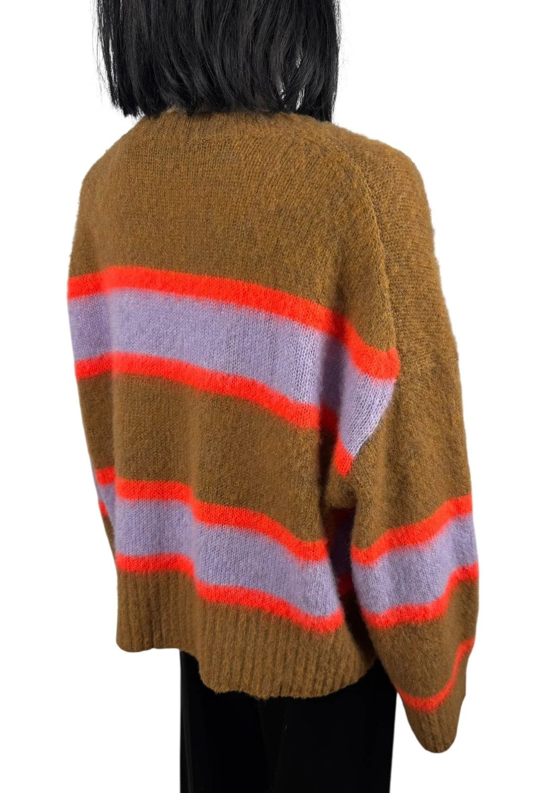 Allsaints Allsaints Acrylic Wool Striped Sweater size M Size M / US 6-8 / IT 42-44 - 7 Thumbnail