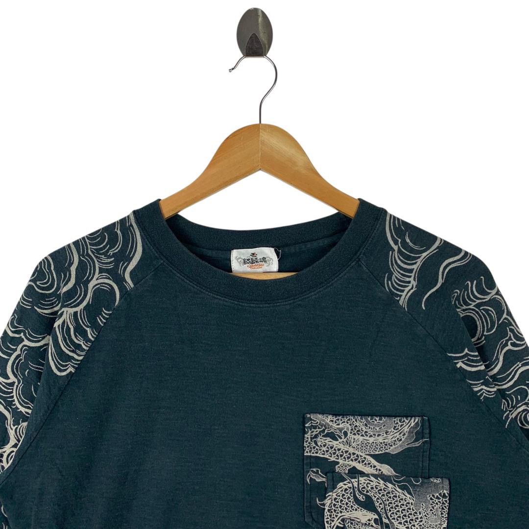 Karakuri Tamashii KARAKURI TAMASHI japanese culture embroidery long sleeve tee Size US L / EU 52-54 / 3 - 2 Thumbnail