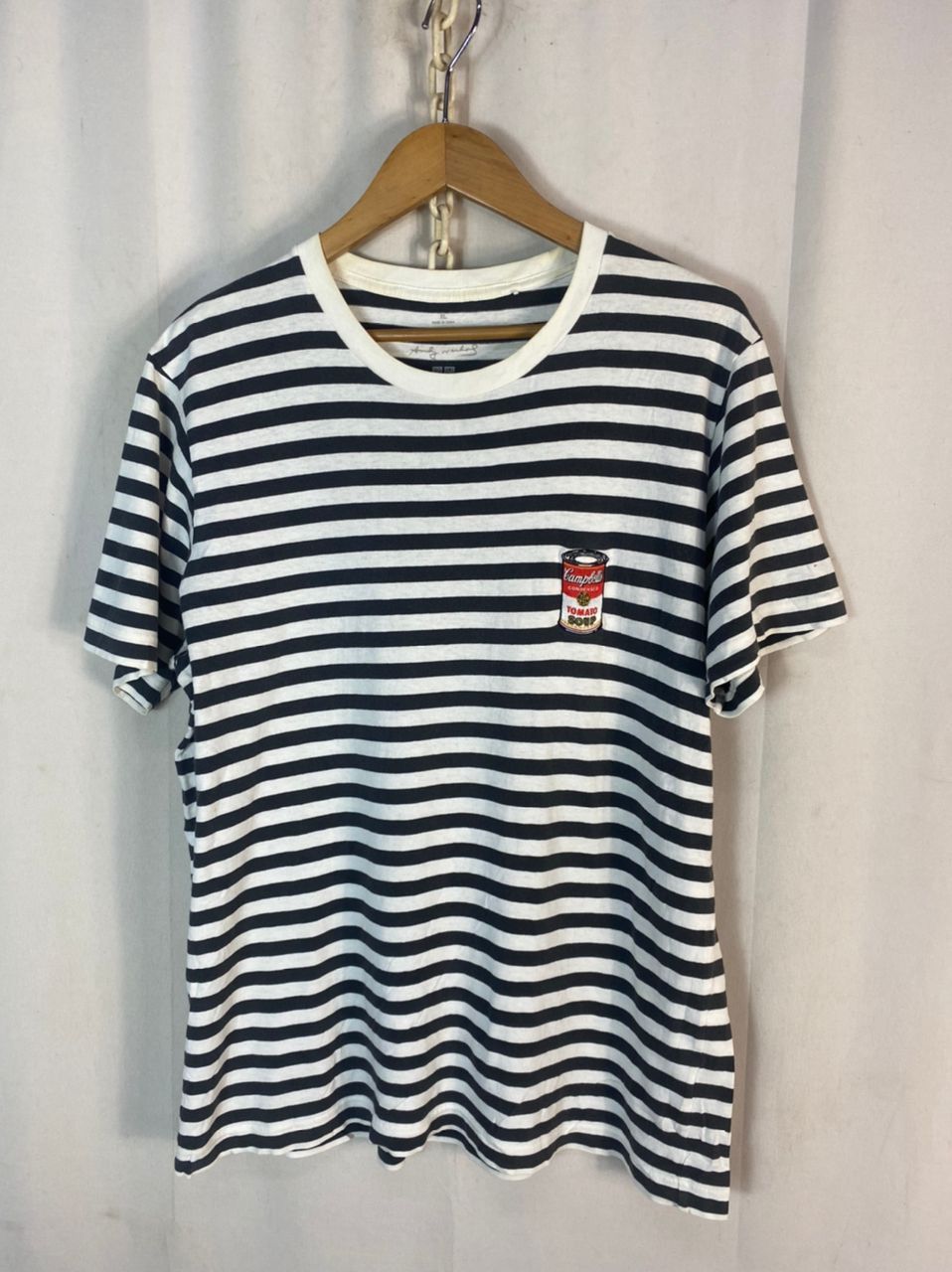 Andy Warhol × Uniqlo Andy Warhol Campbell x ut stripe tshirt Size US L / EU 52-54 / 3 - 1 Thumbnail