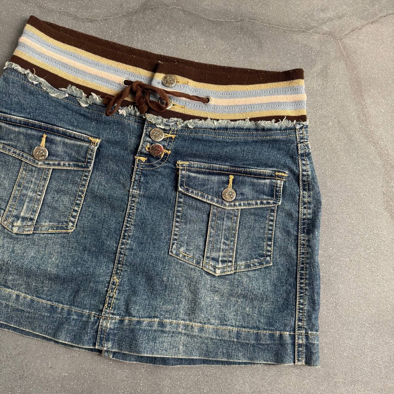 Japanese Brand × Vintage Amazing 2000's Aesthetic Y2K Sexy Mini Skirt Size 28" / US 6 / IT 42 - 3 Thumbnail