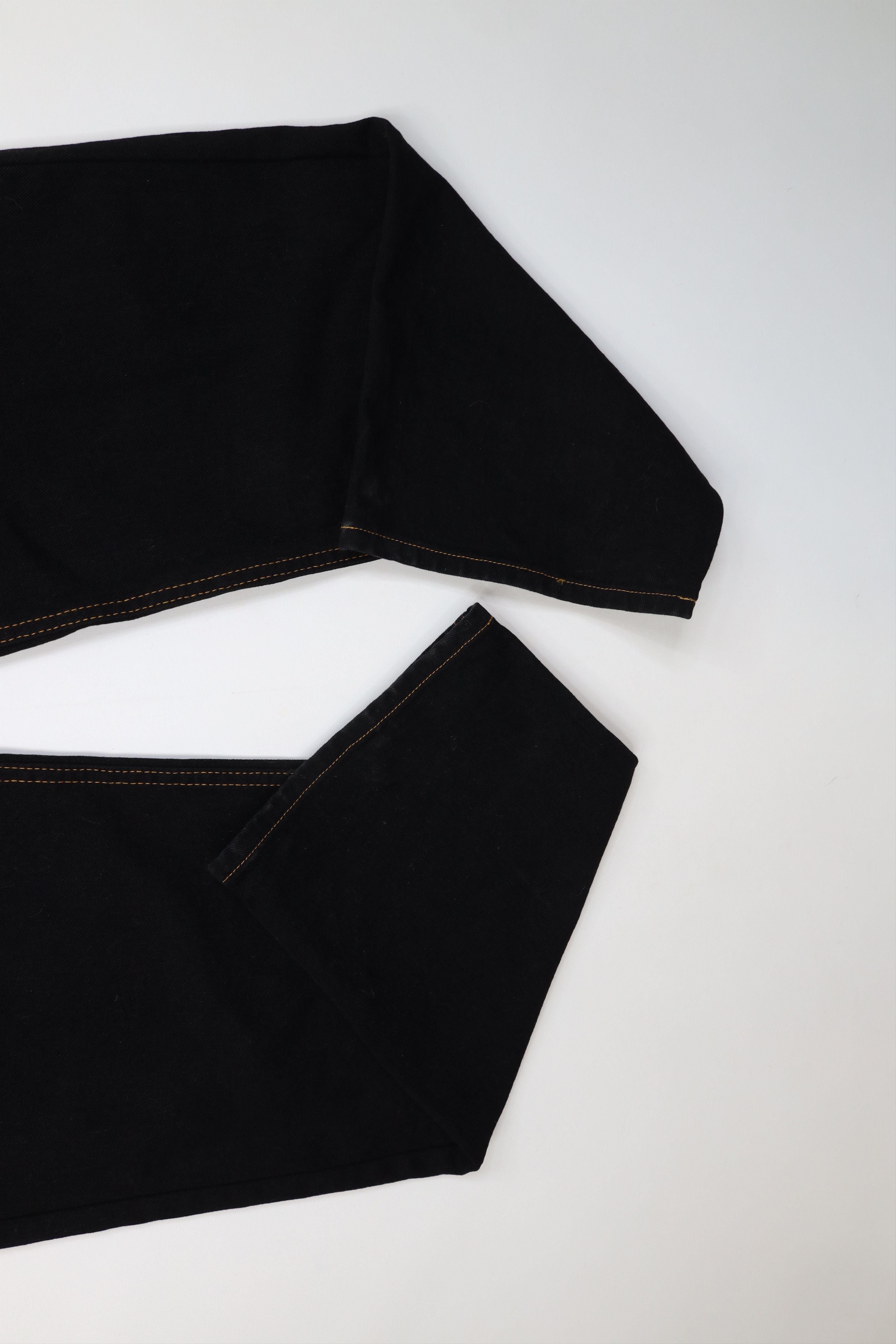 Polo Ralph Lauren Vintage 90s Ralph Lauren Loose Fit Wide Leg Jeans Black Size US 38 / EU 54 - 5 Thumbnail