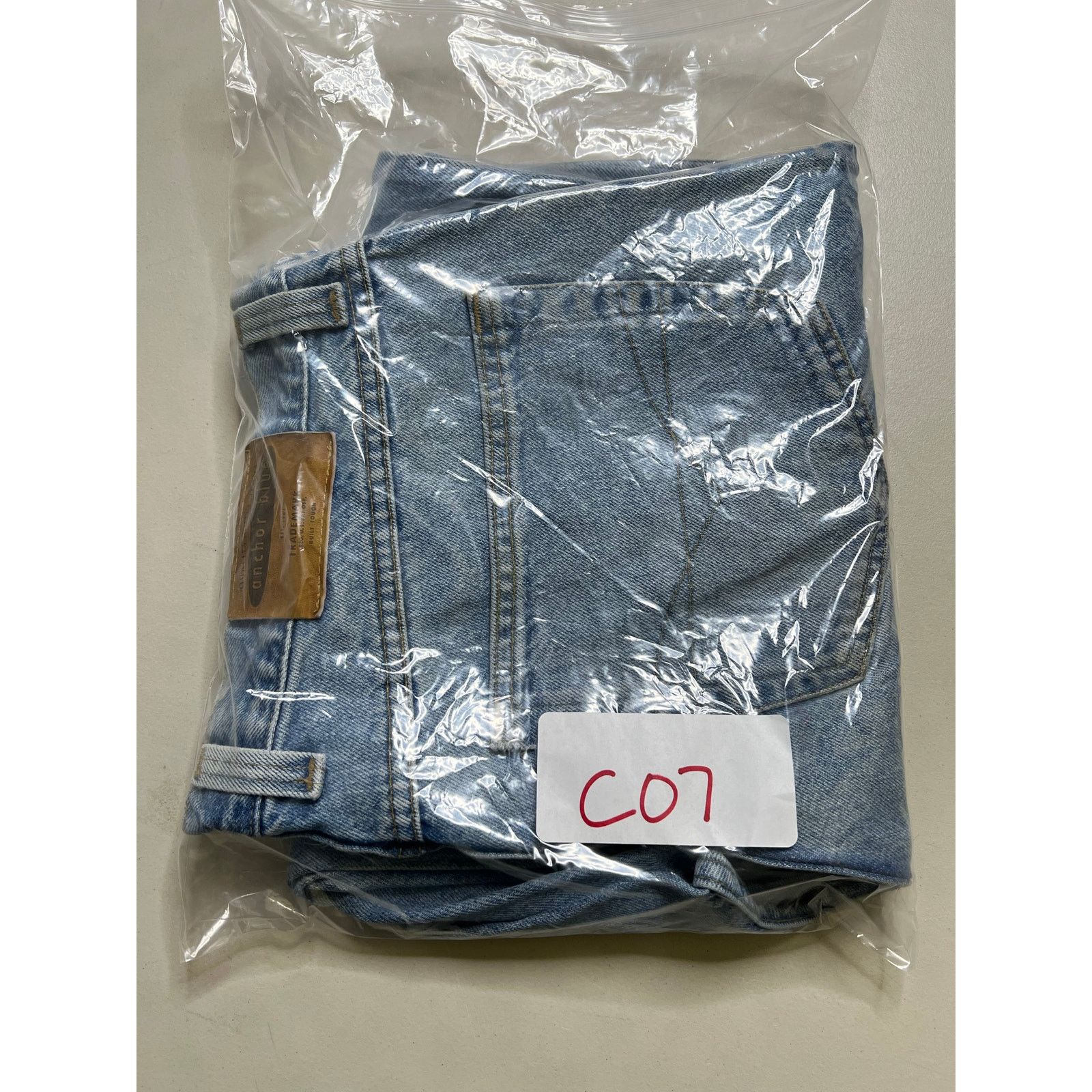 Levi's Vintage 90s ANCHOR BAGGY LIGHT BLUE DENIM JEANS SZ 42X30 Size US 42 / EU 58 - 13 Thumbnail