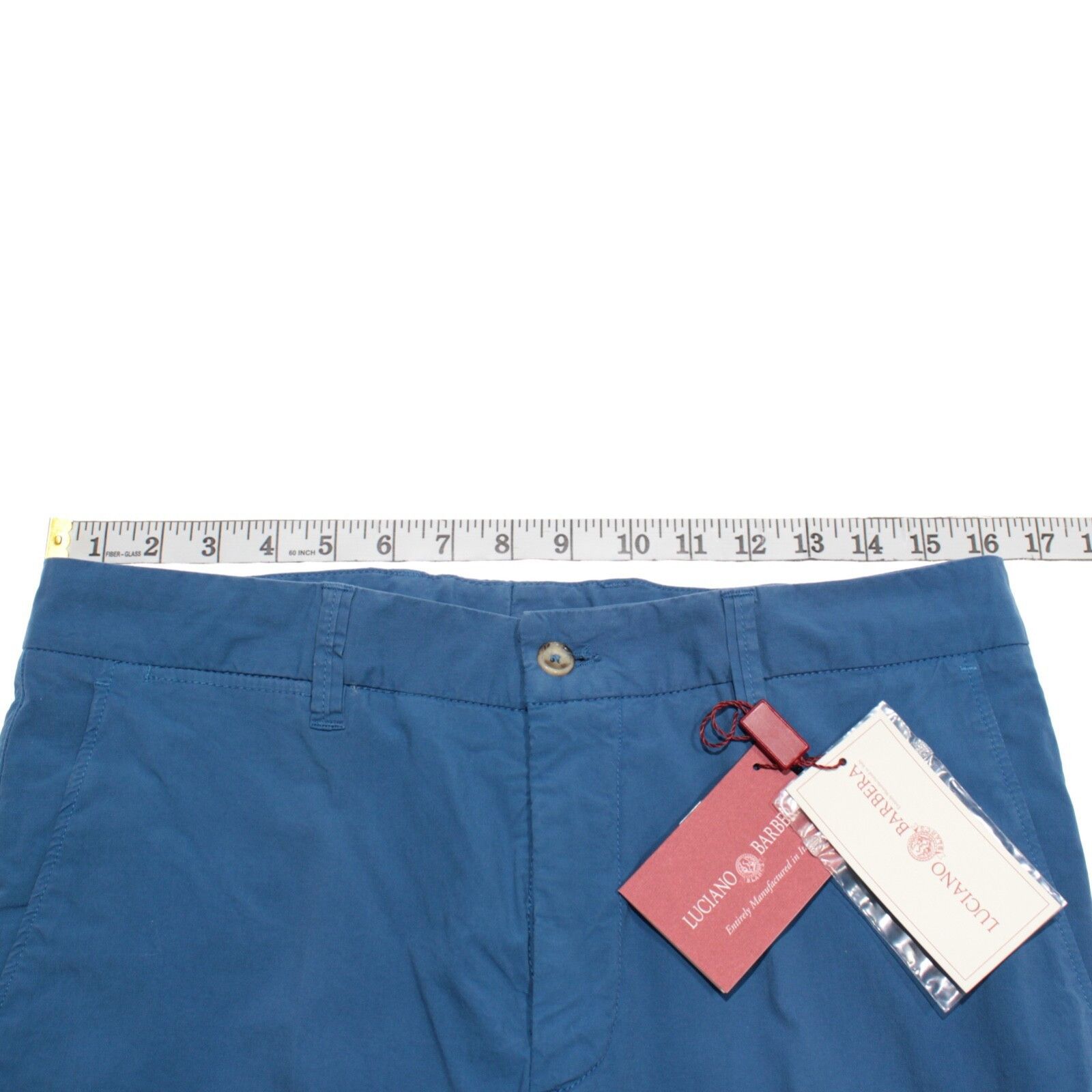 Luciano Barbera Luciano Barbera New with tags Chino Size 32 US In Blue Size US 32 / EU 48 - 6 Thumbnail