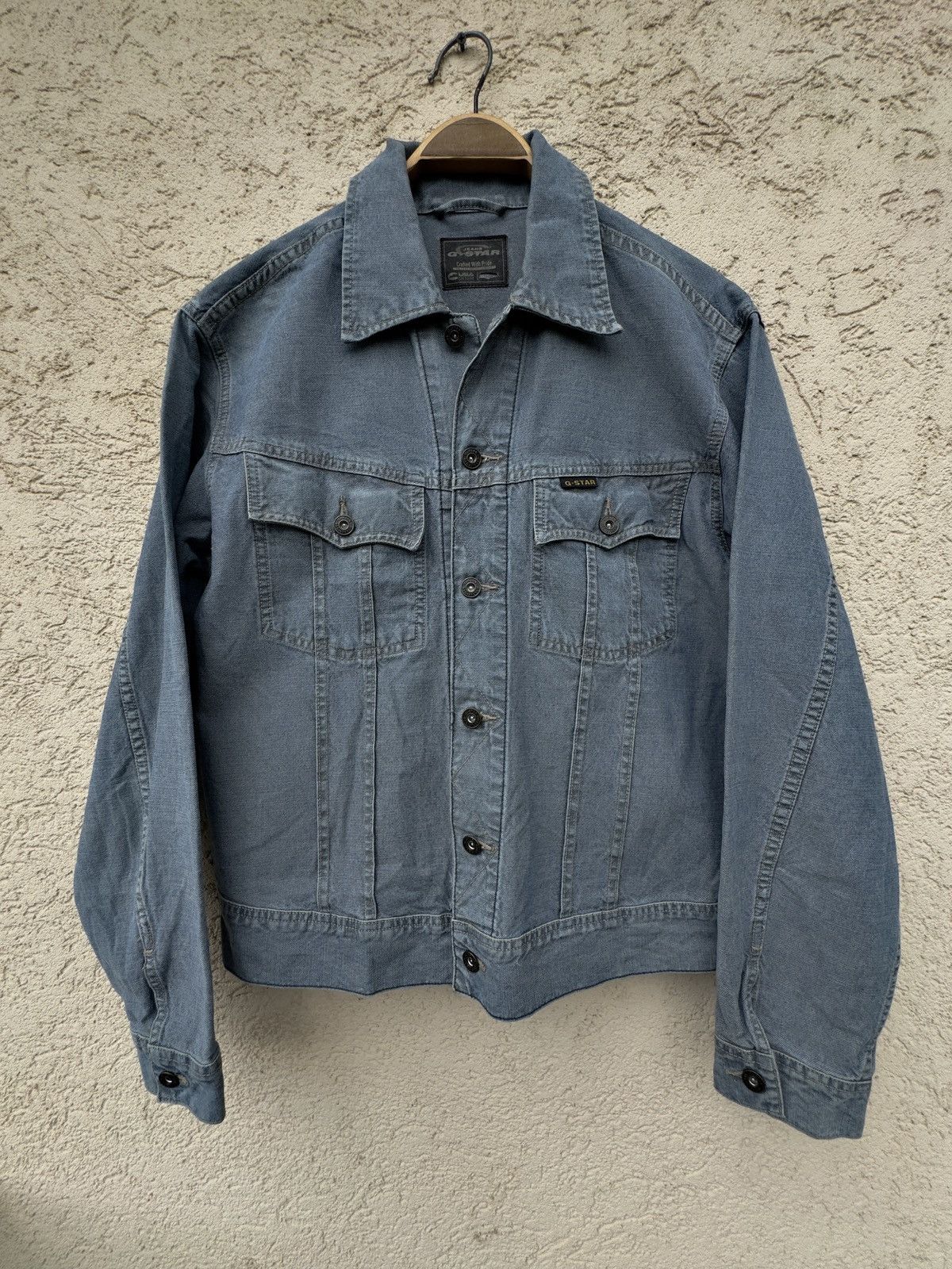 G-Star G-star Raw Denim American Vintage Style Jacket Size US S / EU 44-46 / 1 - 1 Thumbnail