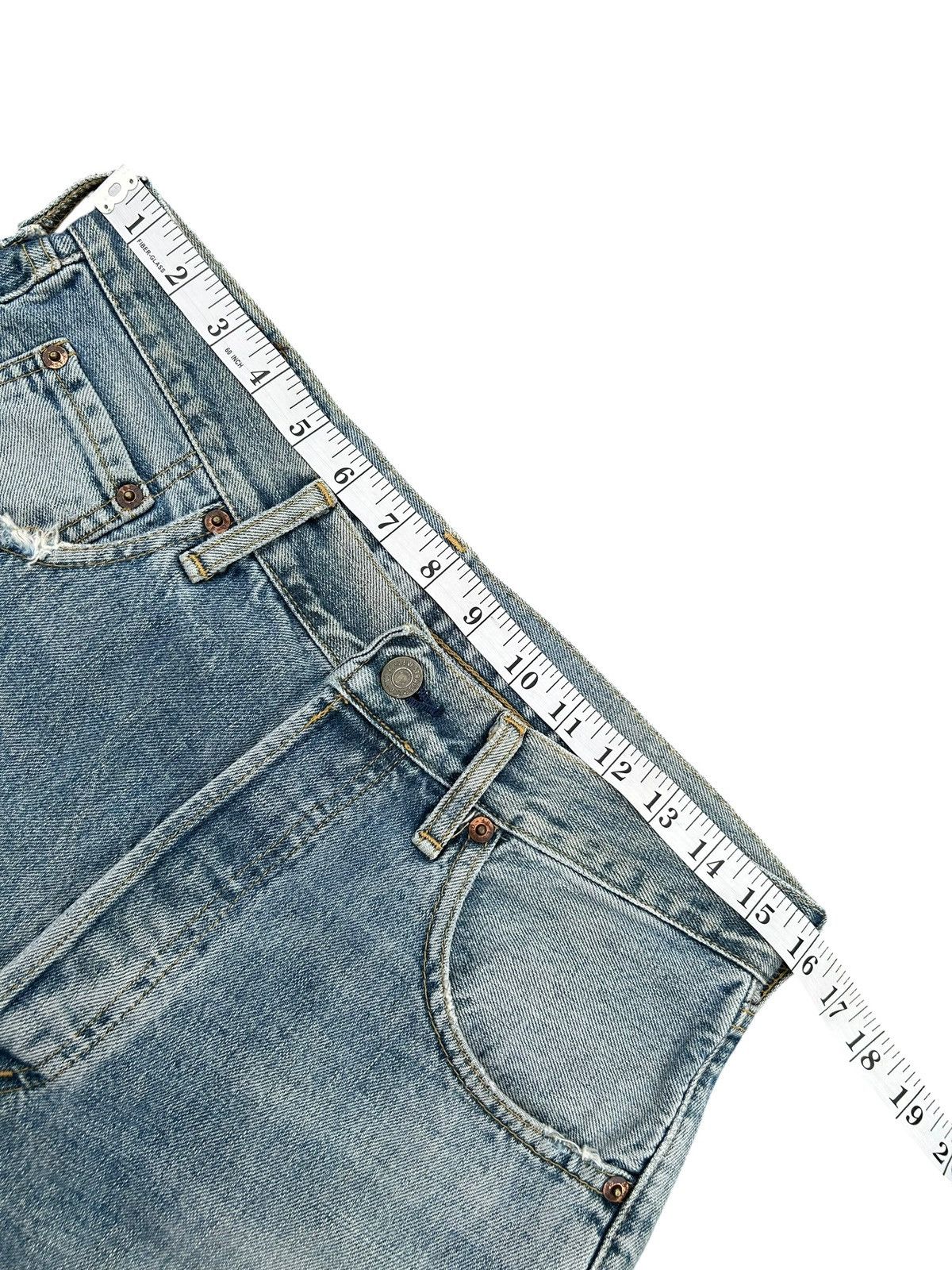Kapital Vintage Levis Big E Selvedge Thrashed Denim Jeans Size US 32 / EU 48 - 14 Thumbnail