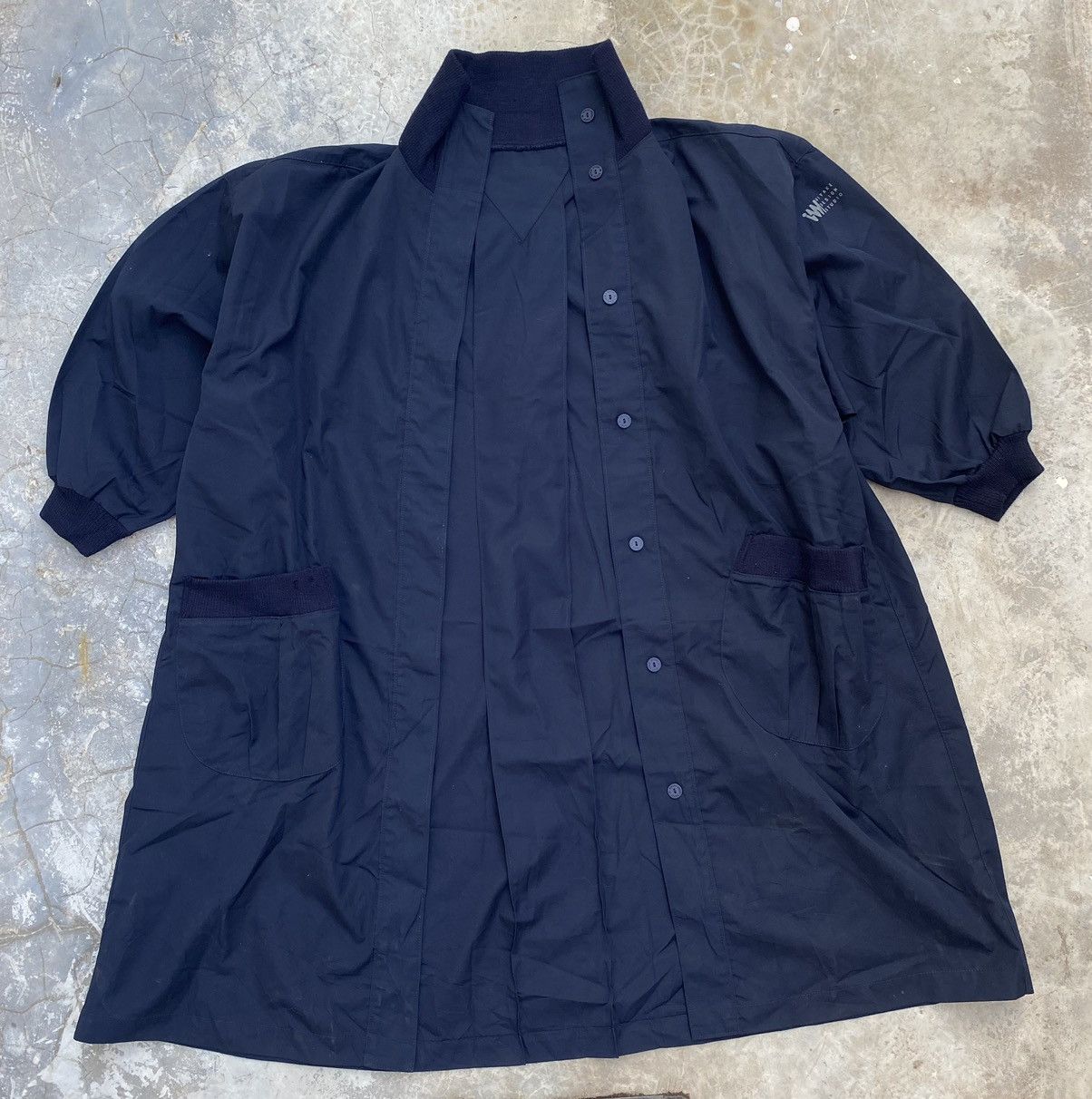 Final Home × Issey Miyake × Vintage ISSEY MIYAKE MEN SQUIRREL WIND POLY COAT LONG JACKET Size US M / EU 48-50 / 2 - 3 Thumbnail