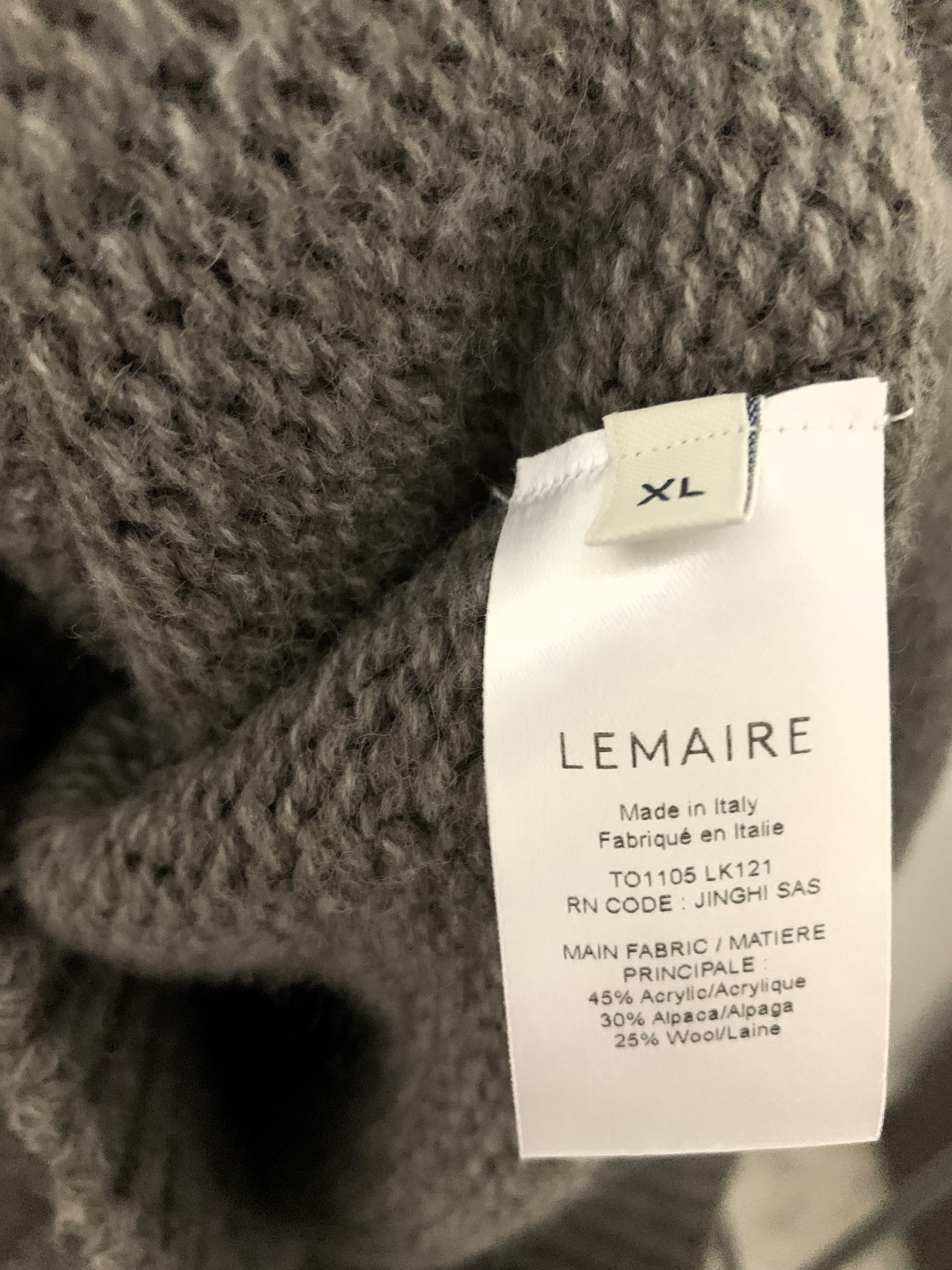 Lemaire Chunky Sweater Size US XL / EU 56 / 4 - 4 Thumbnail