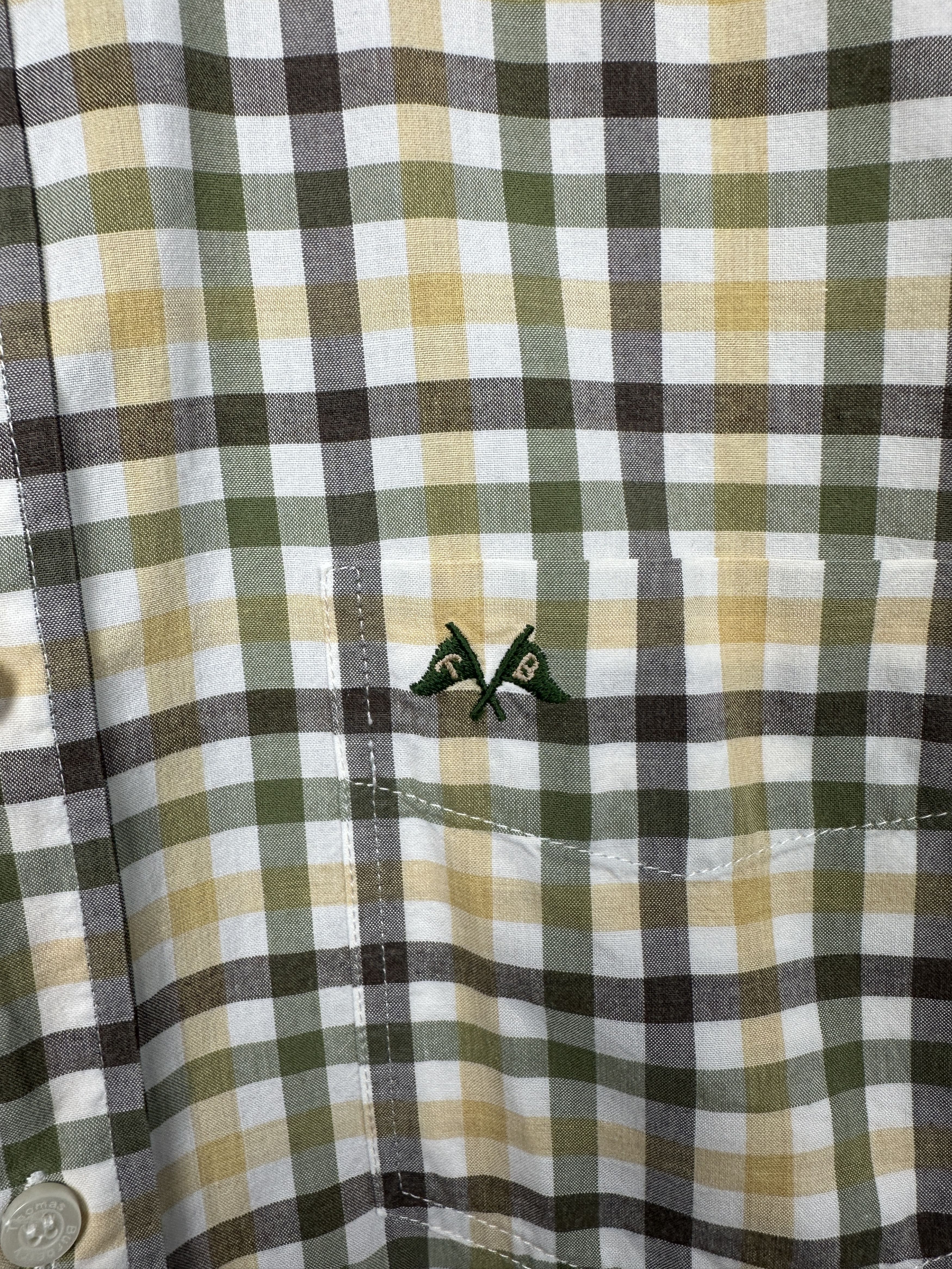 Burberry Thomas Burberry Long Sleeve Check Shirt Size US L / EU 52-54 / 3 - 3 Thumbnail