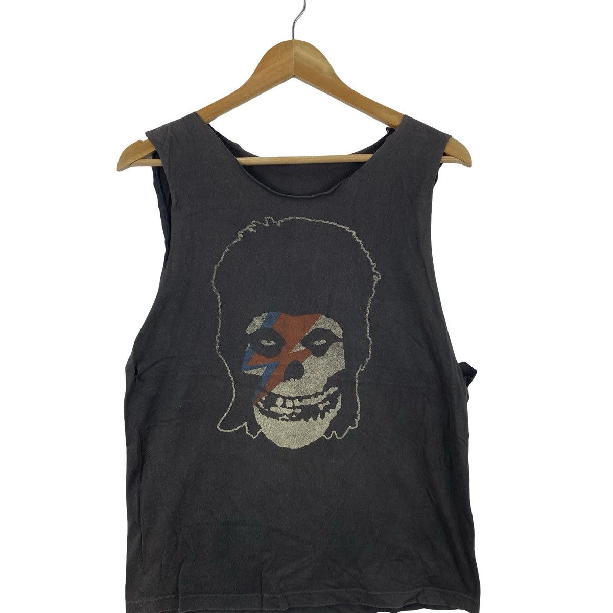 Misfits Vintage MISFITS SKULL Lightning Bolt Cut-Off Tank Top Size US S / EU 44-46 / 1 - 5 Thumbnail