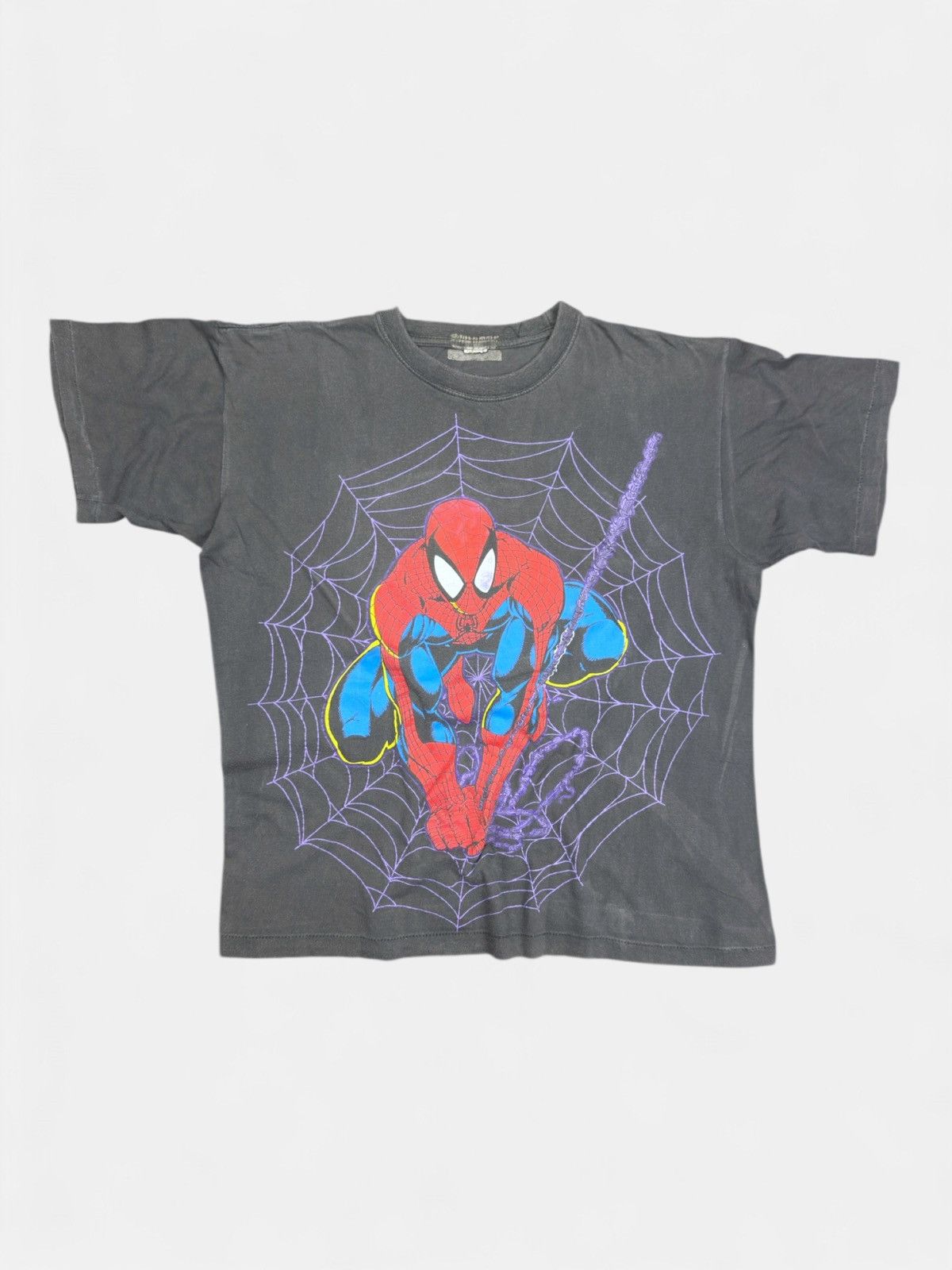 DC Comics Spiderman - 90’s Huge Frontprint Single Stitch T-shirt Size US M / EU 48-50 / 2 - 2 Thumbnail