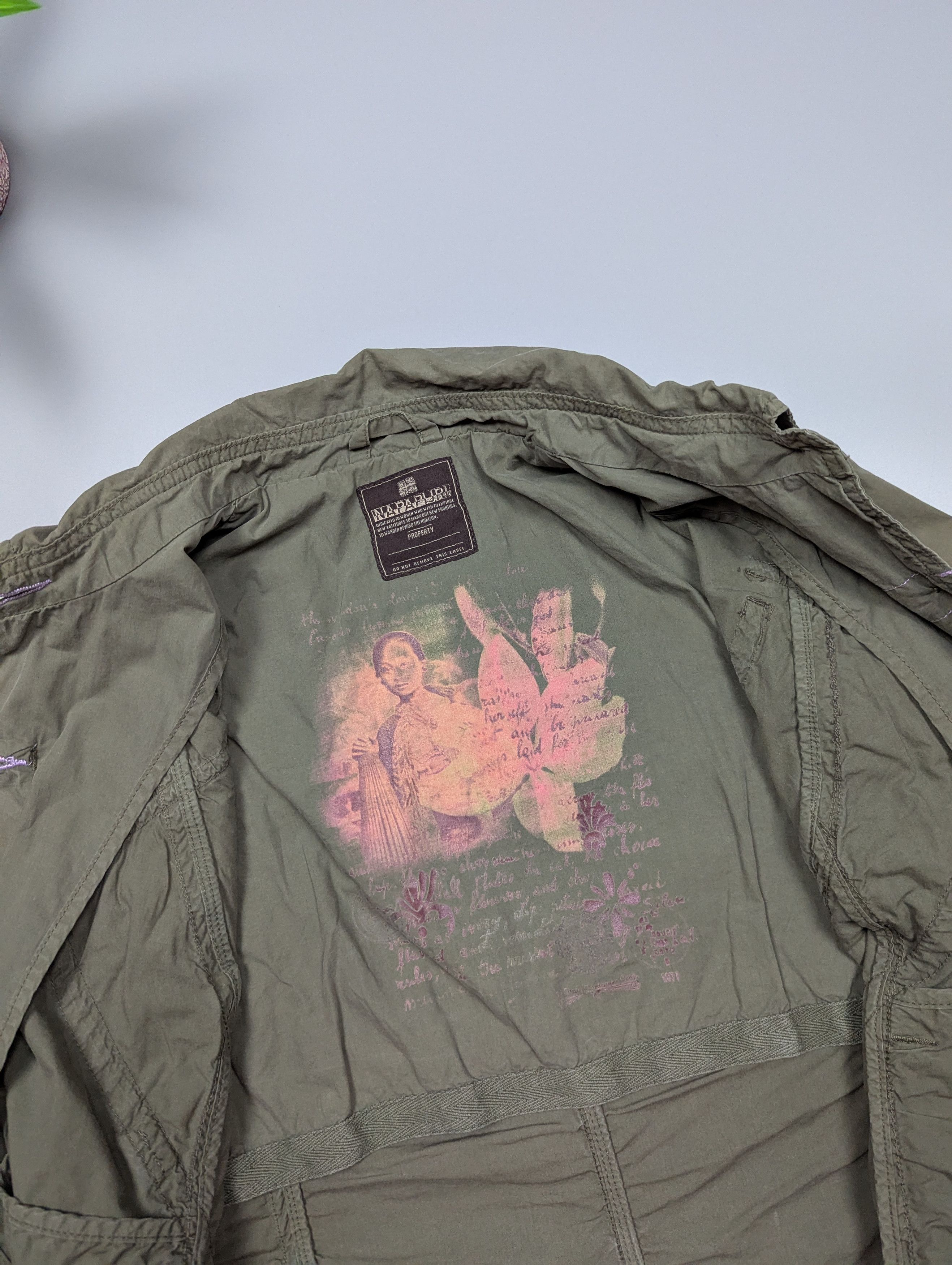 Napapijri Napapijri Vintage Military Utility Jacket Olive Women’s M Size M / US 6-8 / IT 42-44 - 7 Thumbnail