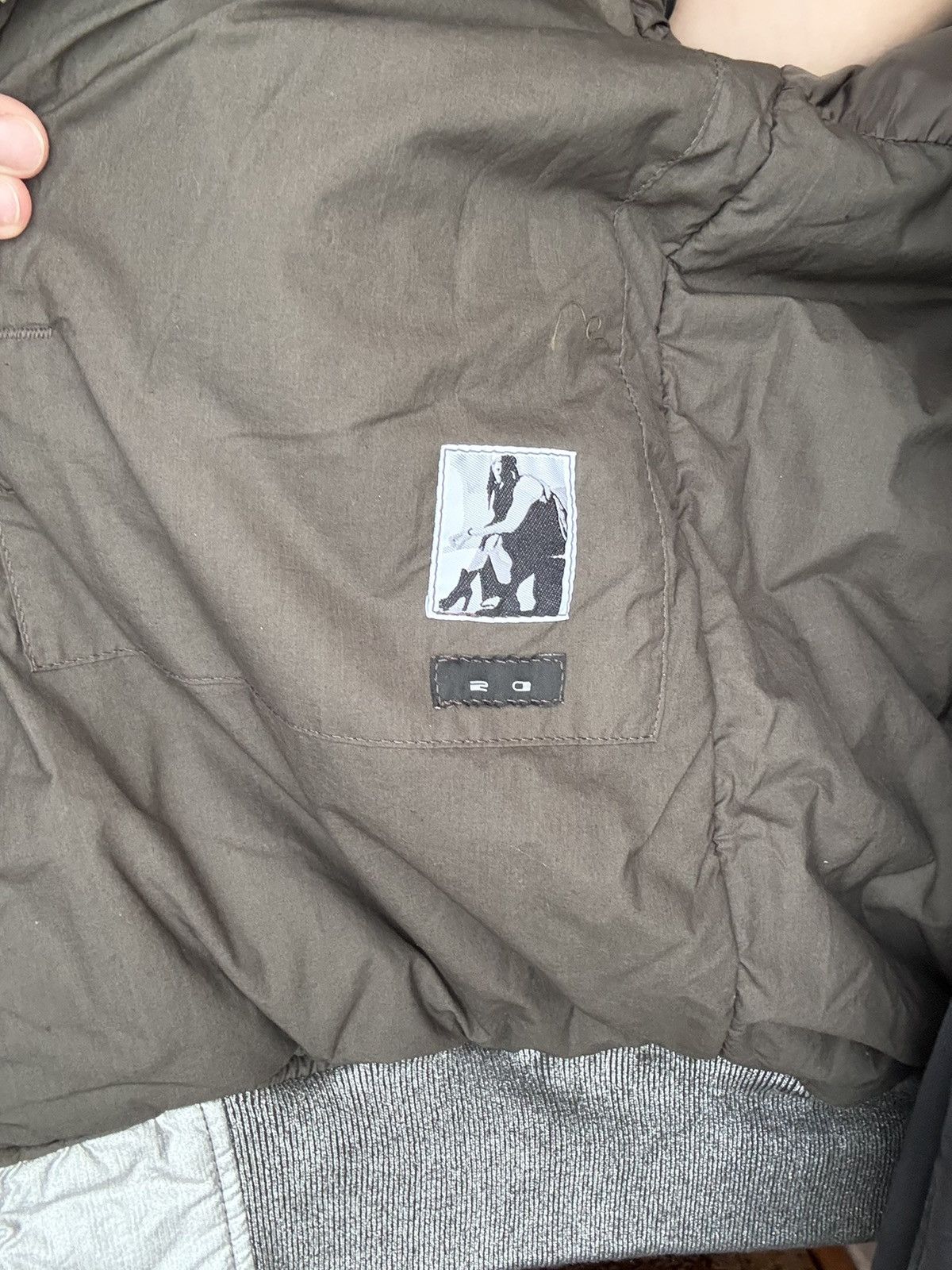 Rick Owens Rick Owens silver jacket Size US M / EU 48-50 / 2 - 8 Thumbnail