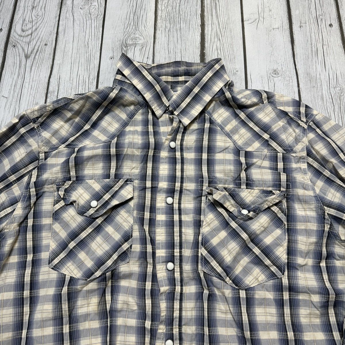Gap Gap pearl snap shirt Size US L / EU 52-54 / 3 - 3 Thumbnail