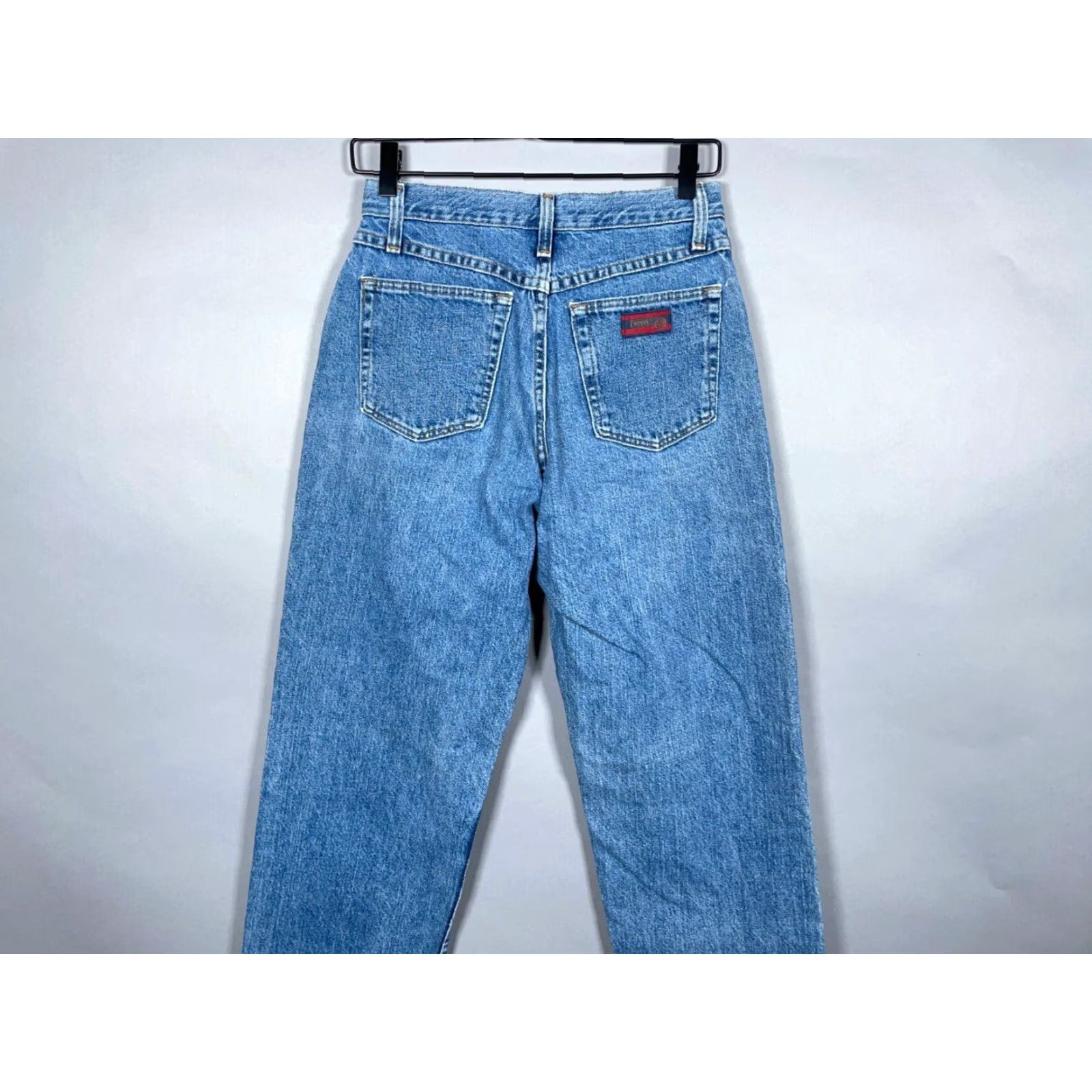 Wrangler VINTAGE Wrangler 20X Slim Fit Jeans Men's 27x34 Blue Denim 90s Cowboy Size US 27 - 4 Thumbnail