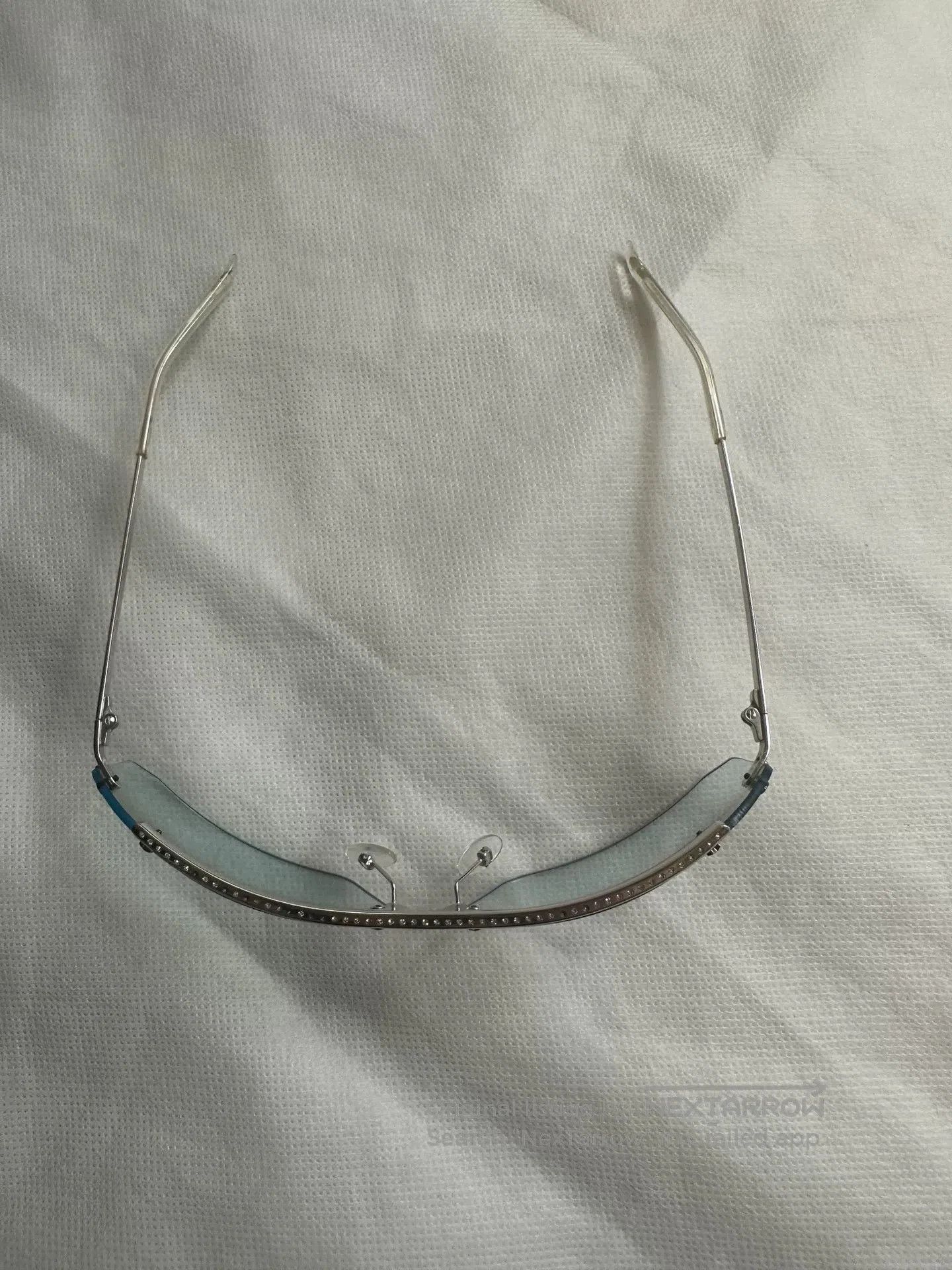 Dior Dior Vintage Star Rhinestone Sunglasses. Size ONE SIZE - 3 Thumbnail