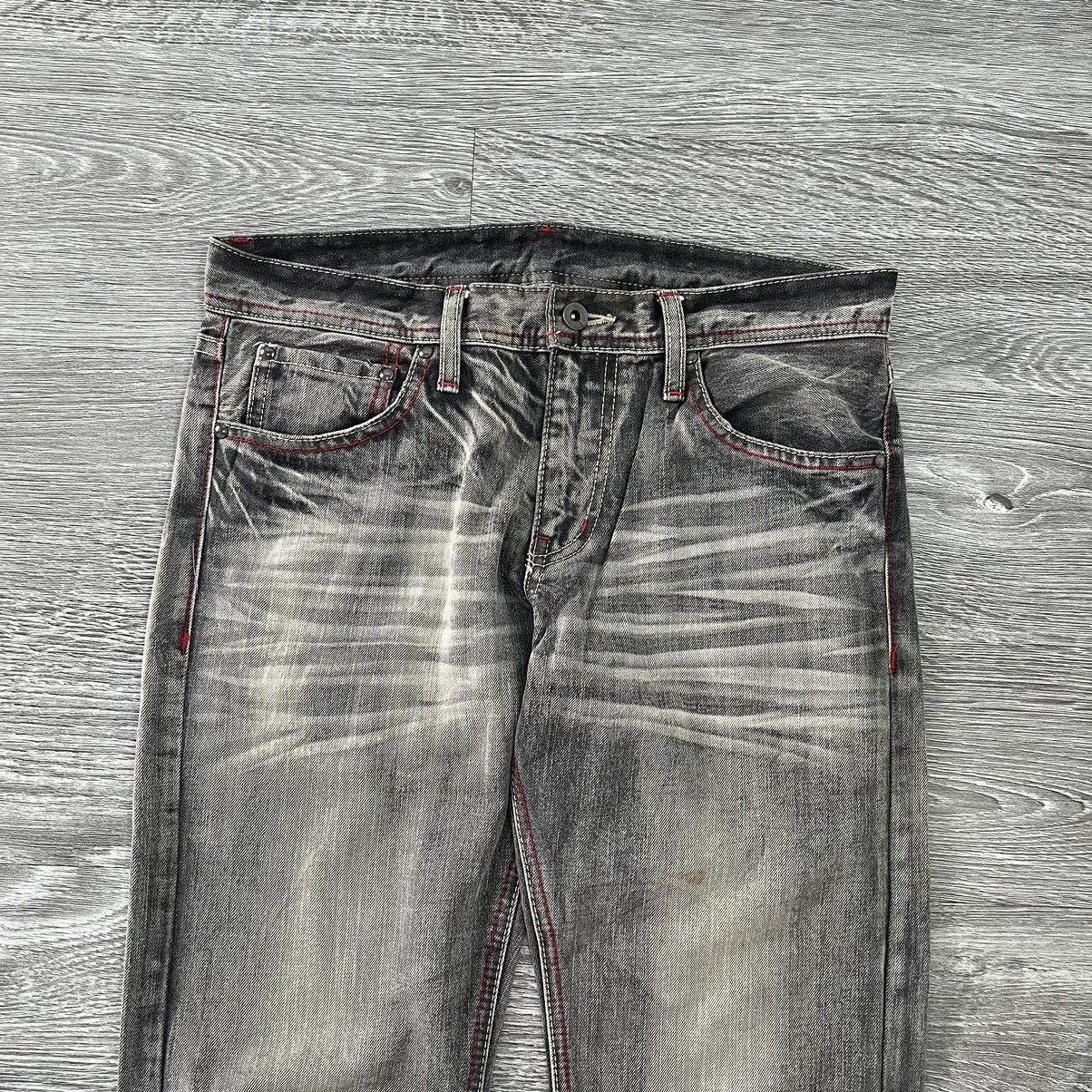 If Six Was Nine Minoya Acid Wash Faded Lgb Jeans Size US 32 / EU 48 - 3 Thumbnail