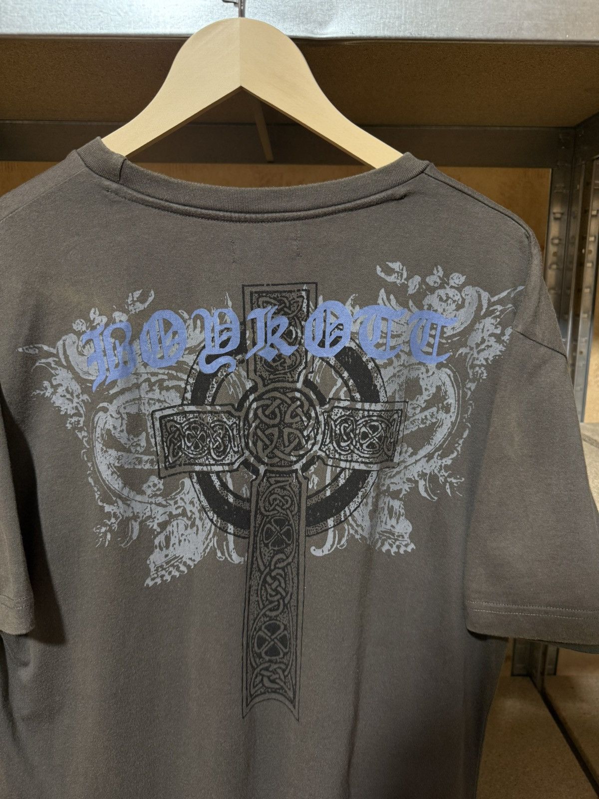 Boycott × Japanese Brand Vintage 90’s Sun Faded Boycott Angel Retro T-Shirt Y2K Hype Size US XL / EU 56 / 4 - 4 Thumbnail