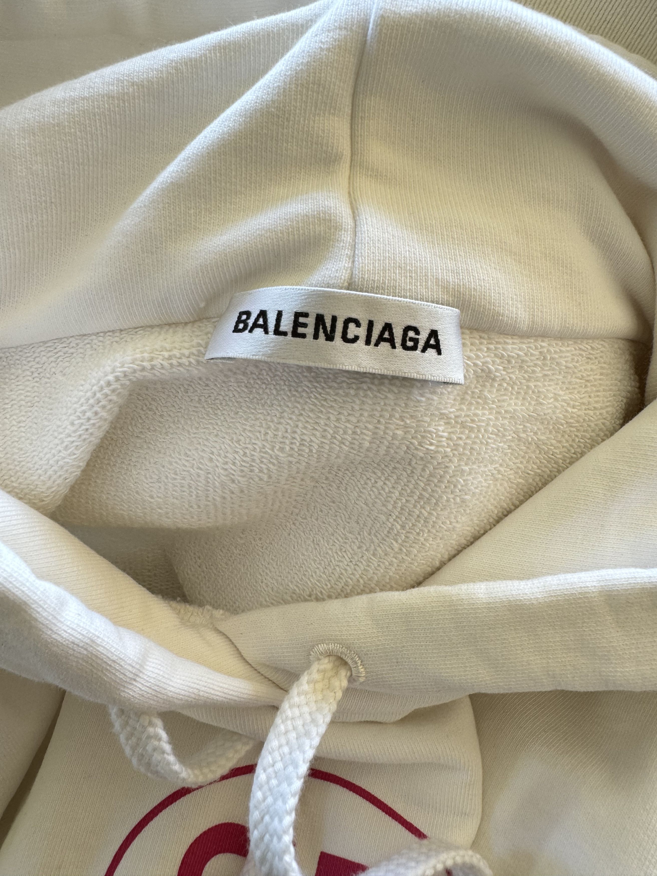 Balenciaga Balenciaga Mode Hoodie W Pink Size US S / EU 44-46 / 1 - 8 Thumbnail