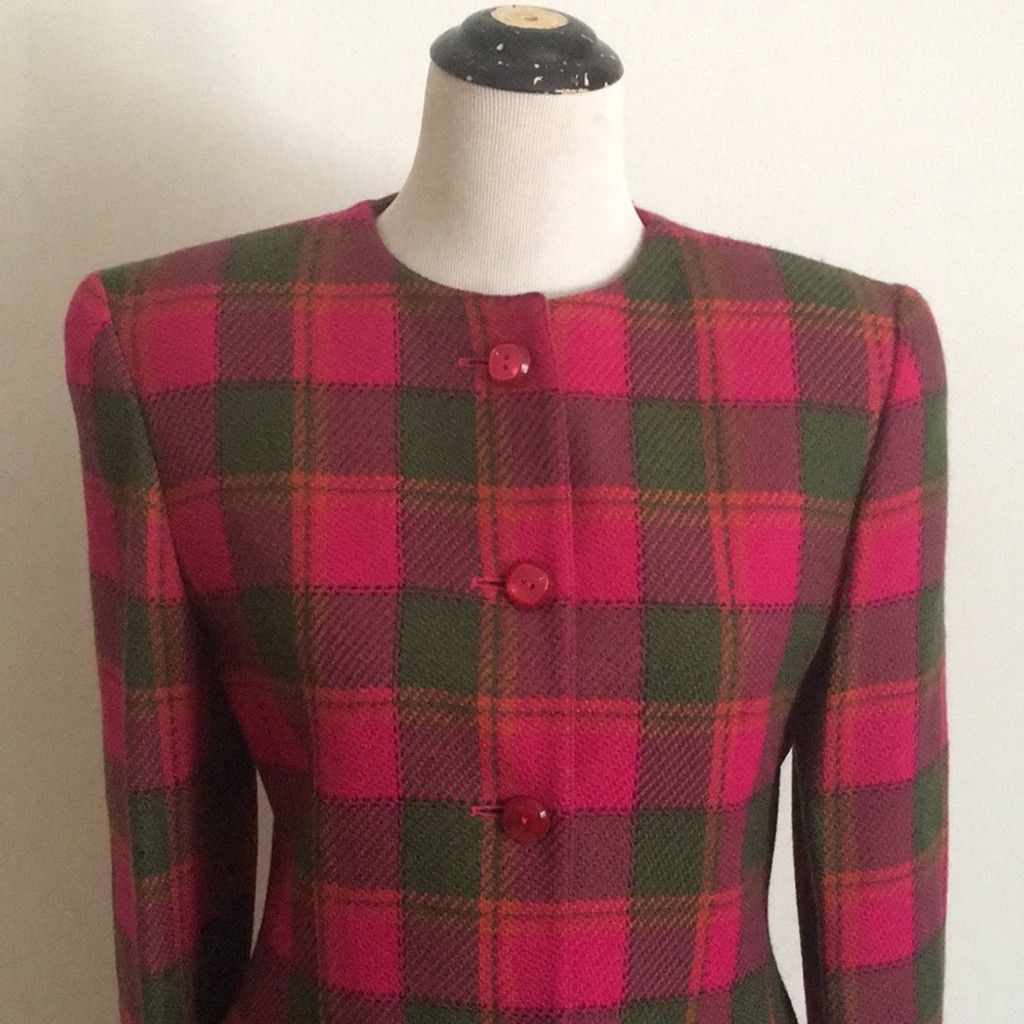 Harve Benard Harvé Bernard 100% Wool Blazer: Size 4 Size S / US 4 / IT 40 - 2 Thumbnail