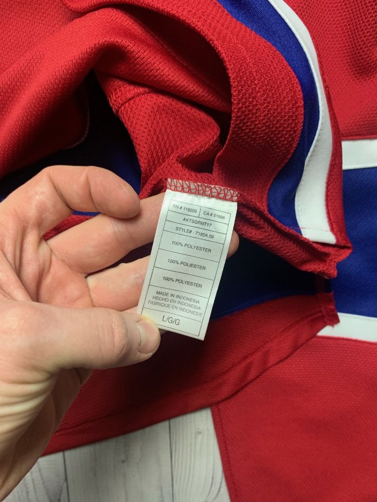 NHL × Reebok × Vintage Reebok vintage NHL jersey Size L Size US L / EU 52-54 / 3 - 5 Thumbnail