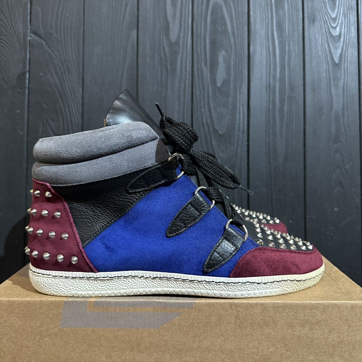 Sandro SANDRO - Women’s Suede Multicolor Boots Size 40 Size US 10 / IT 40 - 1 Thumbnail
