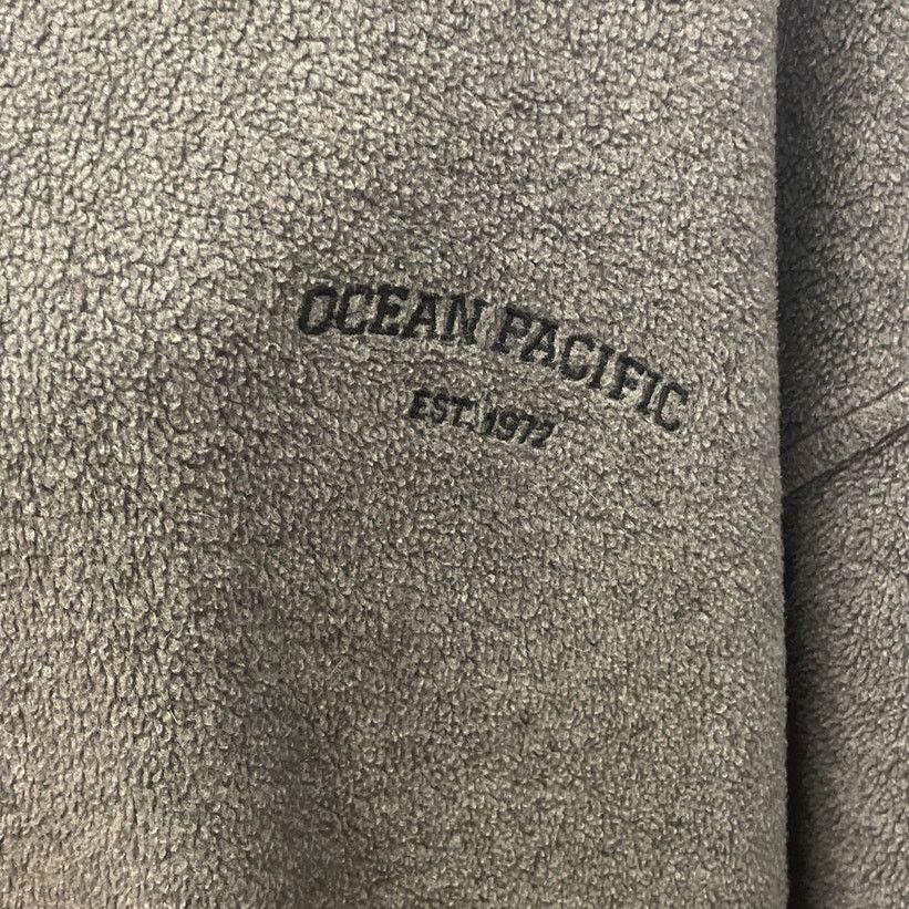 Ocean Pacific Ocean Pacific Mens 2XT PolyRayon Quarter Zip Fleece Pullover Size US XXL / EU 58 / 5 - 2 Thumbnail