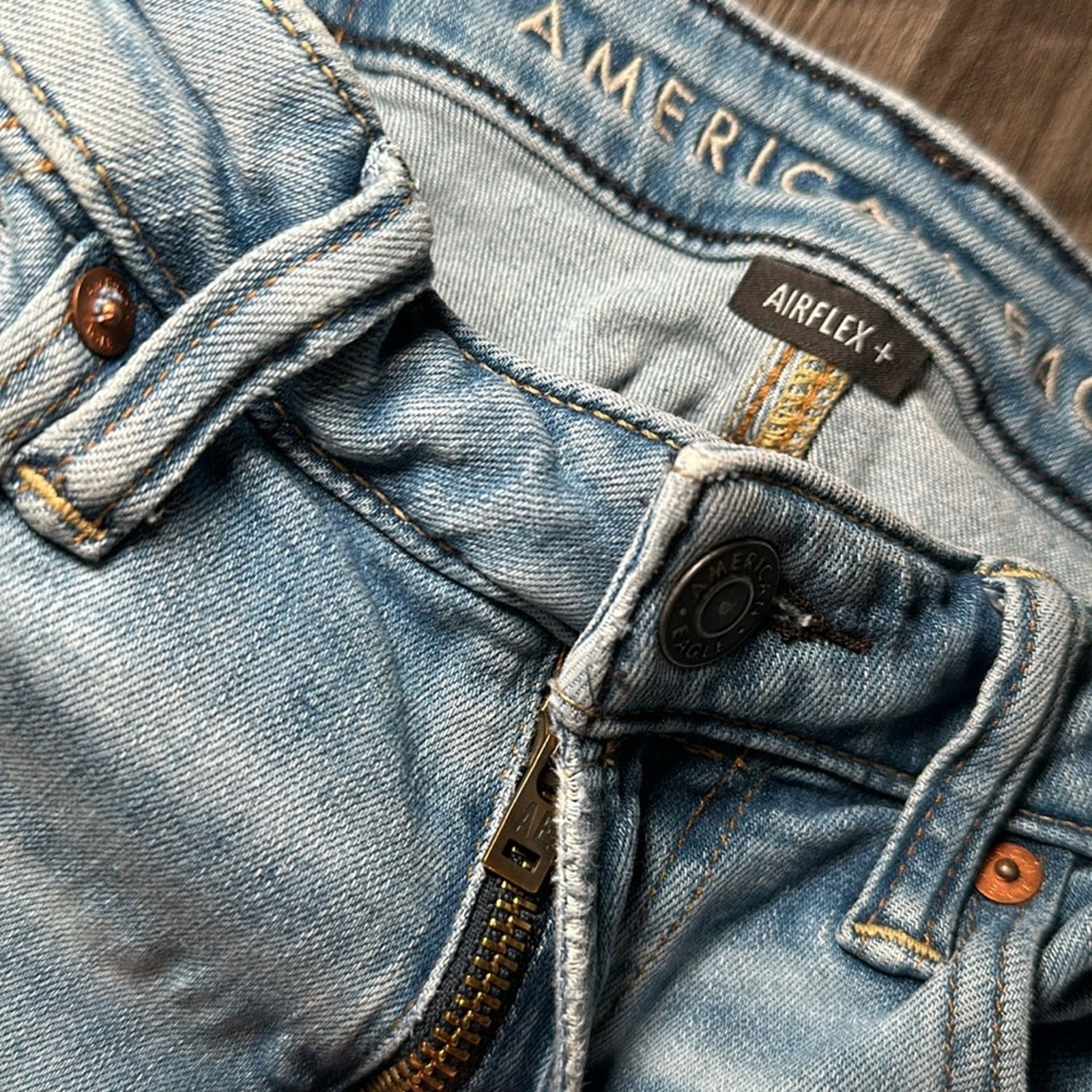 American Eagle Outfitters American Eagle AirFlex Athletic Jeans - 28x32 Size US 28 / EU 44 - 7 Thumbnail