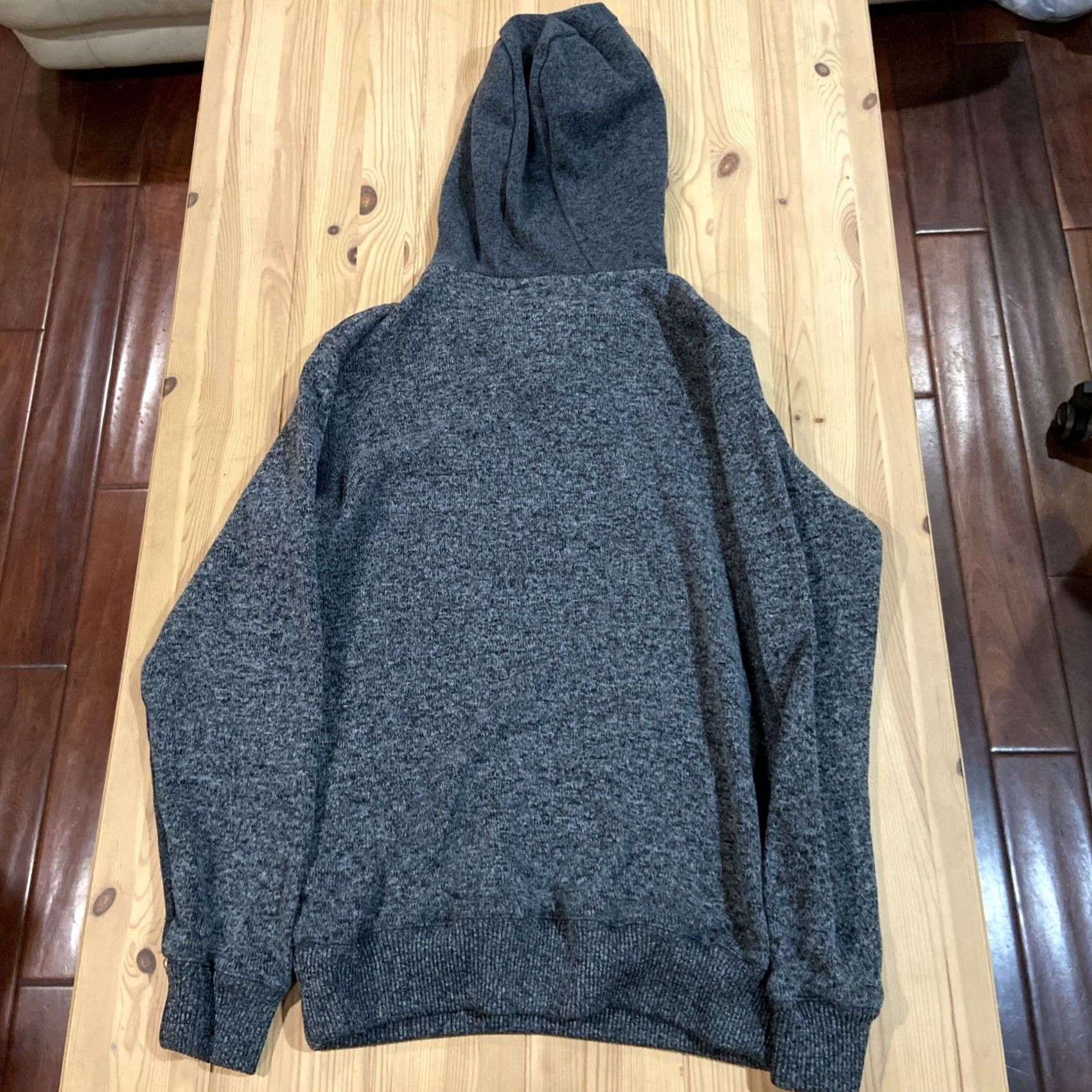 Quiksilver Quiksilver Pullover Hoodie Men’s Size L Gray Heavyweight Sweatshirt Long Sleeve Hooded Pockets Size US L / EU 52-54 / 3 - 7 Thumbnail