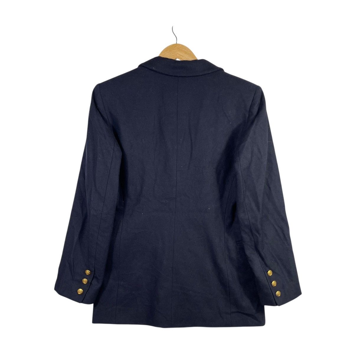 s.Oliver Vintage Oliver Made in Italy Navy Double Breasted Blazer Size 38R - 4 Thumbnail