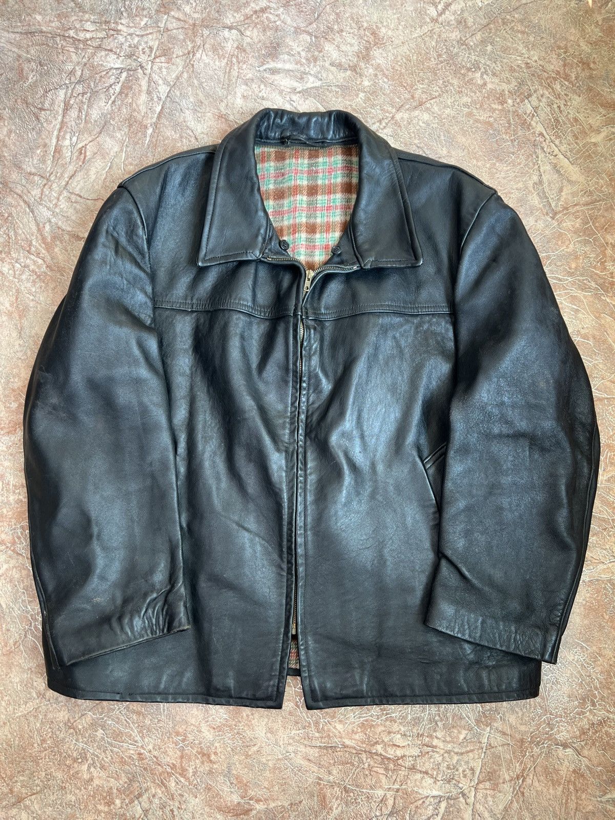 Vintage Eclair zipper franch work wear army Jacket