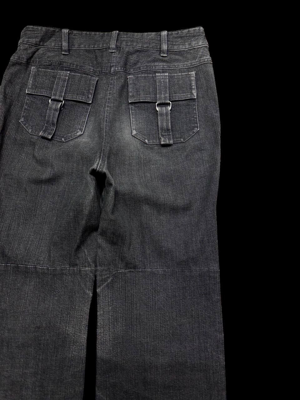 Other BAGGY FLARE Leilian Mudwash Bushpants Sick Distressed Jean Size US 29 - 17 Thumbnail