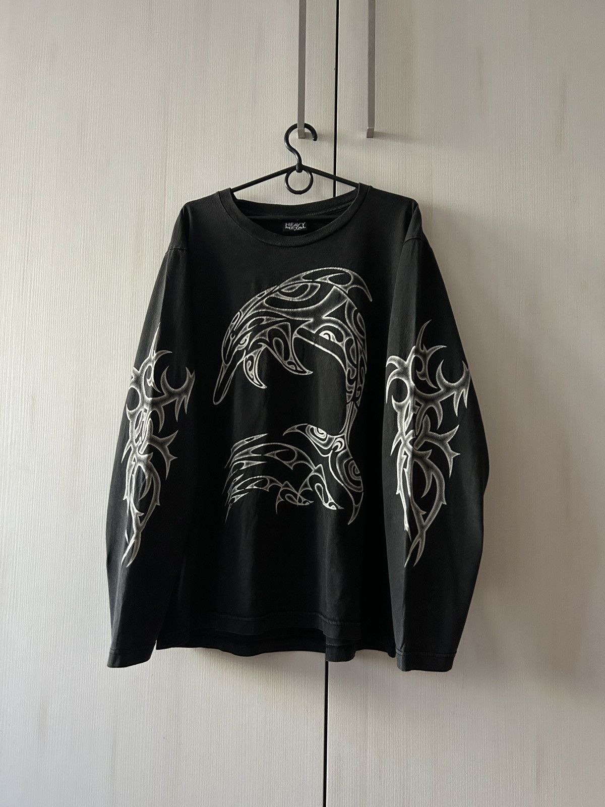 Band Tees Vintage Heavy Metal y2k spiral long-sleeved true faded Size US L / EU 52-54 / 3 - 1 Thumbnail