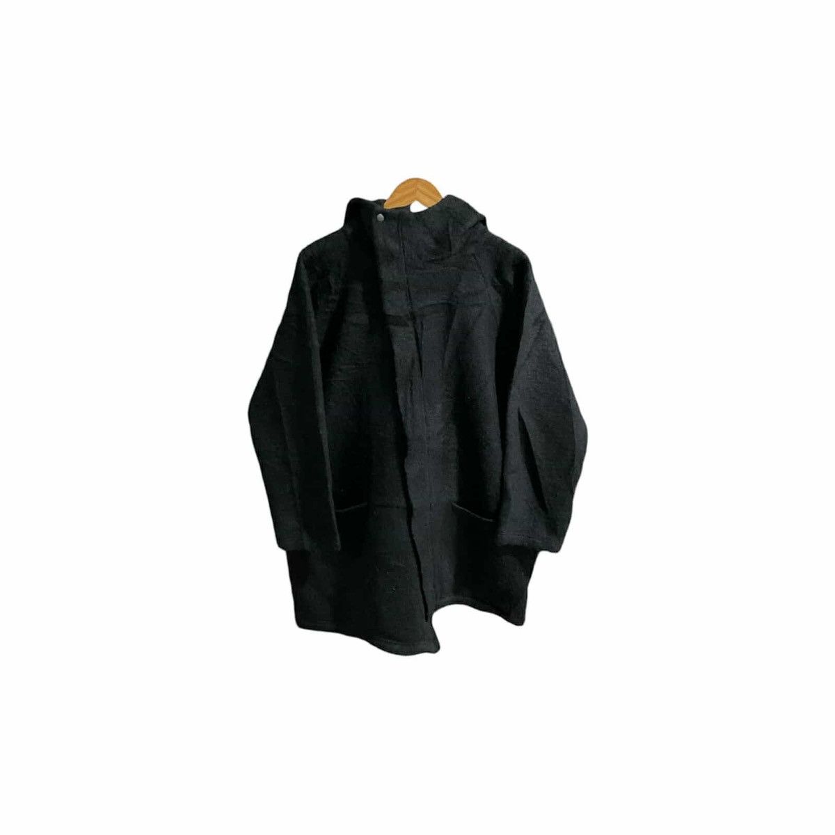 Japanese Brand × Yohji Yamamoto × gomme 🔥Gomme Homme Wool Asymmetric Diagonal Zipper Ninja Hoodie Size US L / EU 52-54 / 3 - 2 Thumbnail