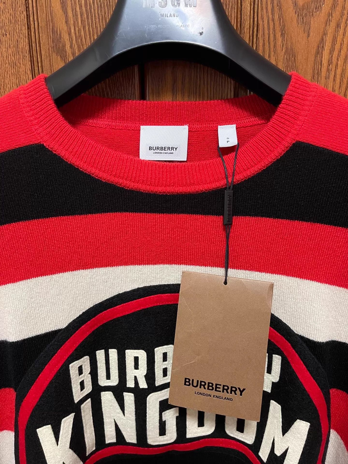 Burberry Burberry Unisex Cashmere Jumper S Loose Drop Shoulder Logo Size US S / EU 44-46 / 1 - 4 Thumbnail