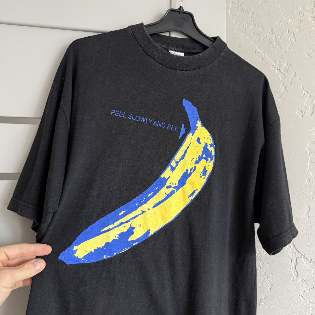 Vintage Vintage 1993 The Velvet Underground Tour T-Shirt Size US XL / EU 56 / 4 - 7 Thumbnail