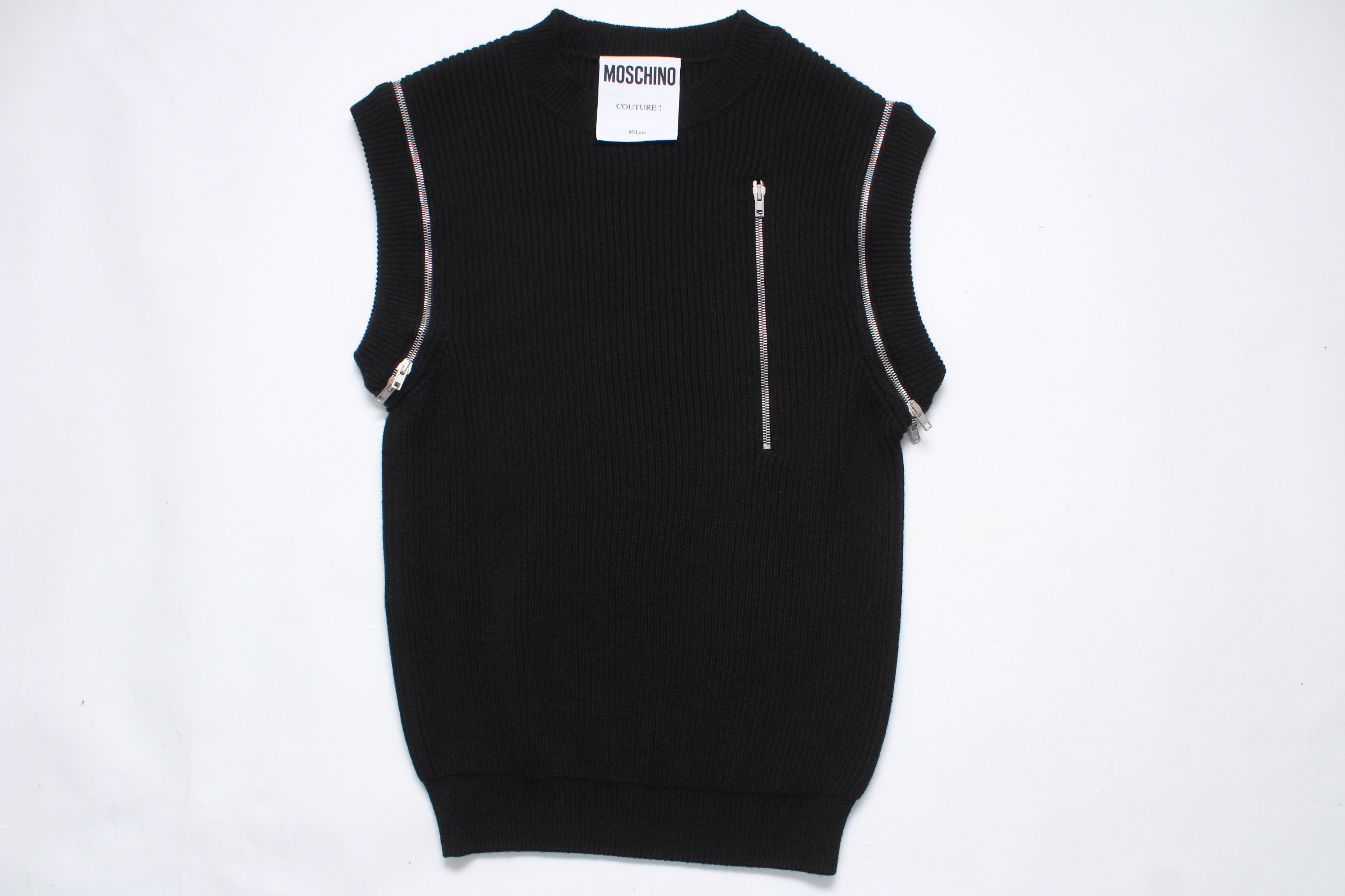 Moschino Moschino Couture Vest Wool Size 46 Authentic Hype Rare Size US S / EU 44-46 / 1 - 6 Thumbnail