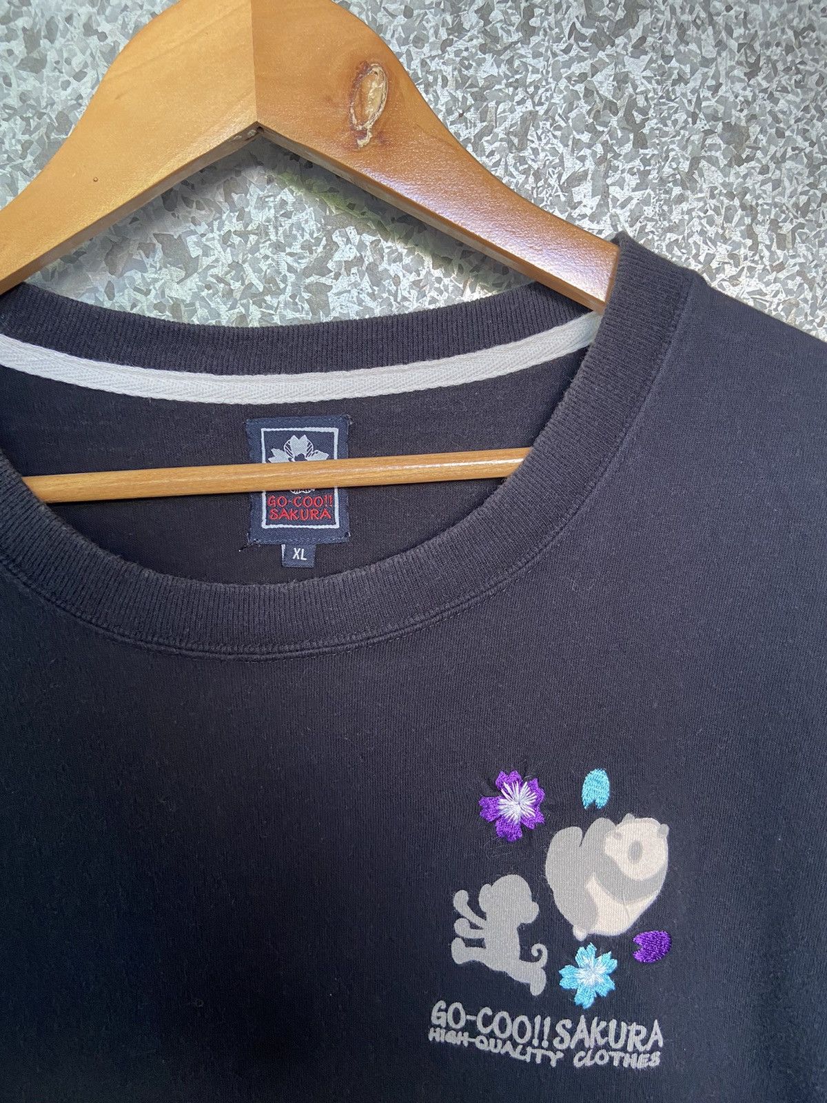 Japanese Brand Go Goo Sakura t shirt Size US XL / EU 56 / 4 - 5 Thumbnail