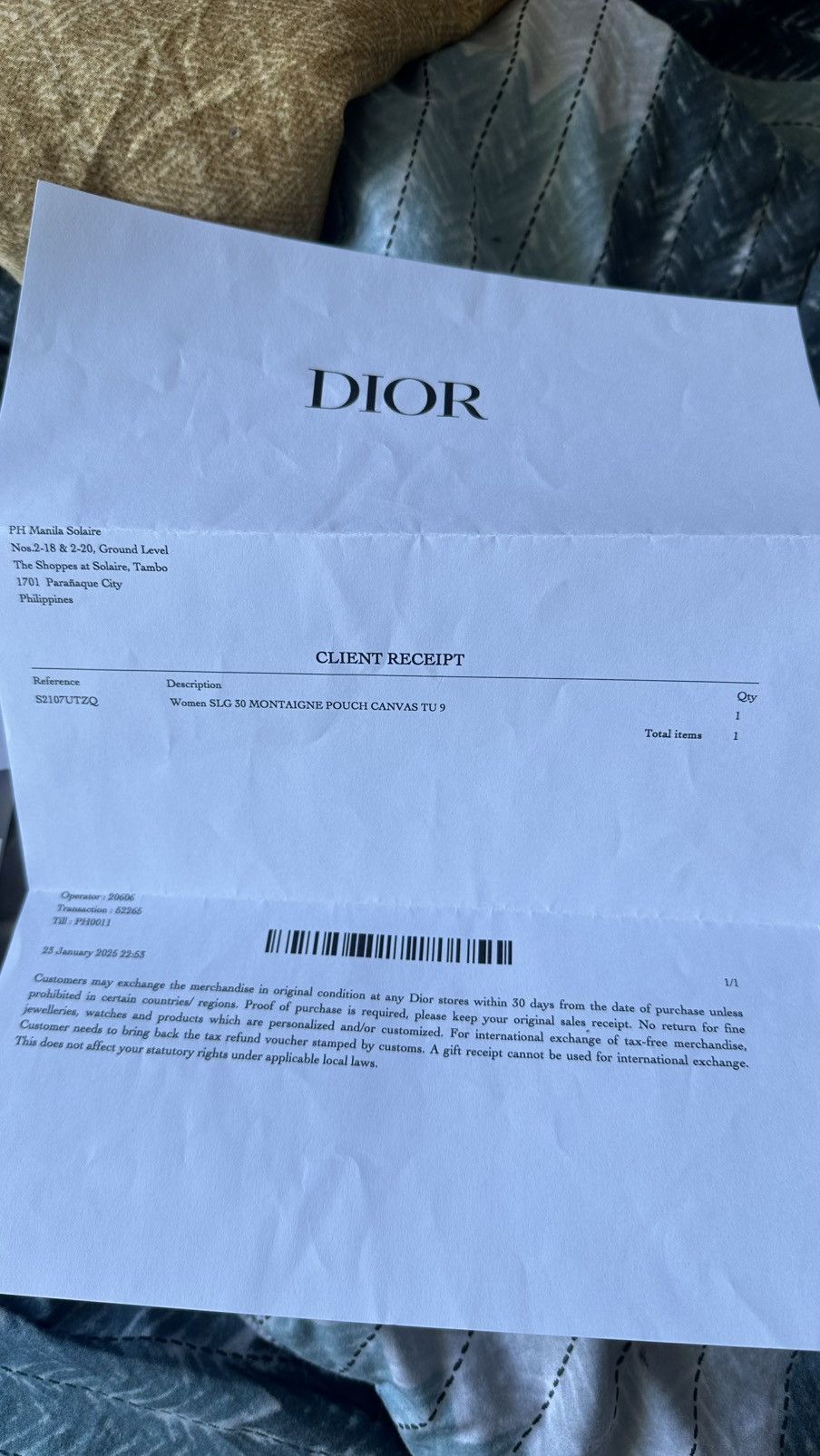 Dior 30 Montaigne Dea Pouch Size ONE SIZE - 3 Thumbnail