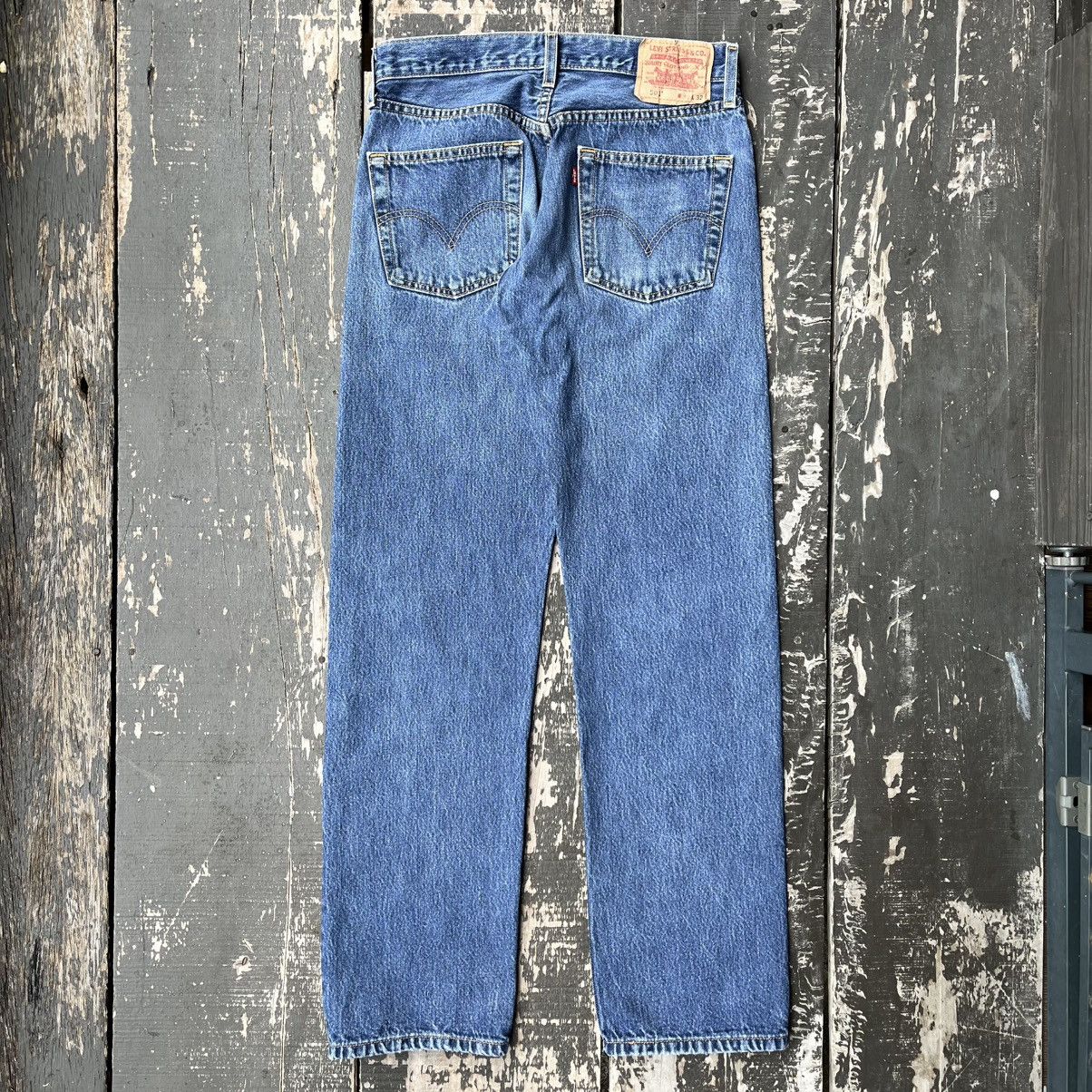 Levi's Vintage 90s Levi’s 501 Jeans – Stonewash 0115 Size US 30 / EU 46 - 5 Thumbnail