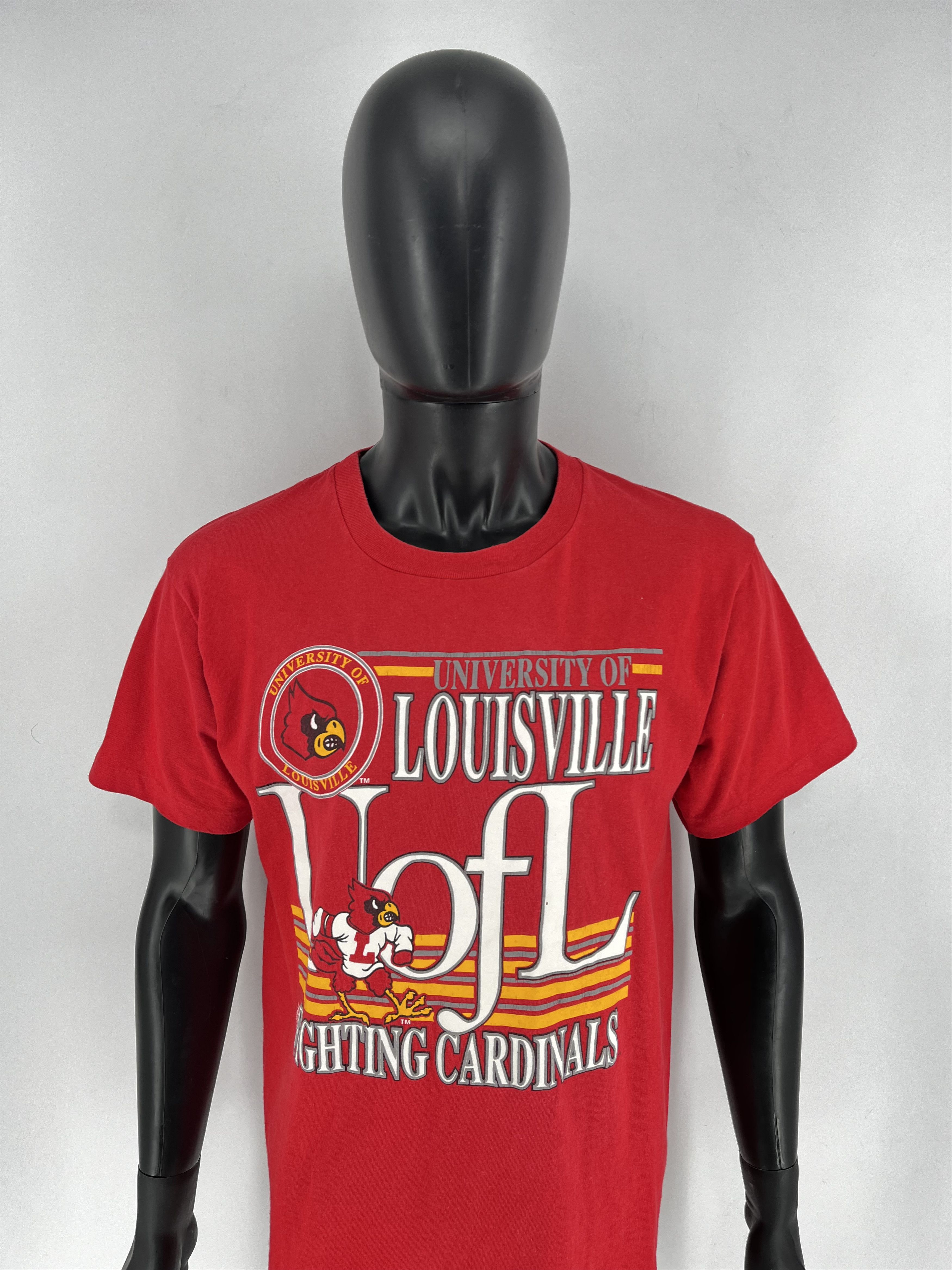 Japanese Brand Vintage Y2K Louisville Fighting Cardinals t-shirts Size US XL / EU 56 / 4 - 5 Thumbnail