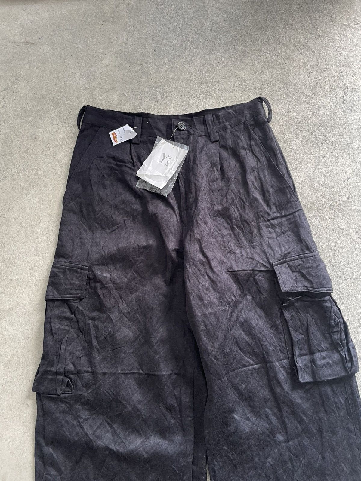 Designer × Japanese Brand × Yohji Yamamoto Yohji Yamamoto X Japanese Brand X Designer Cargo Pant Size US 30 / EU 46 - 6 Thumbnail