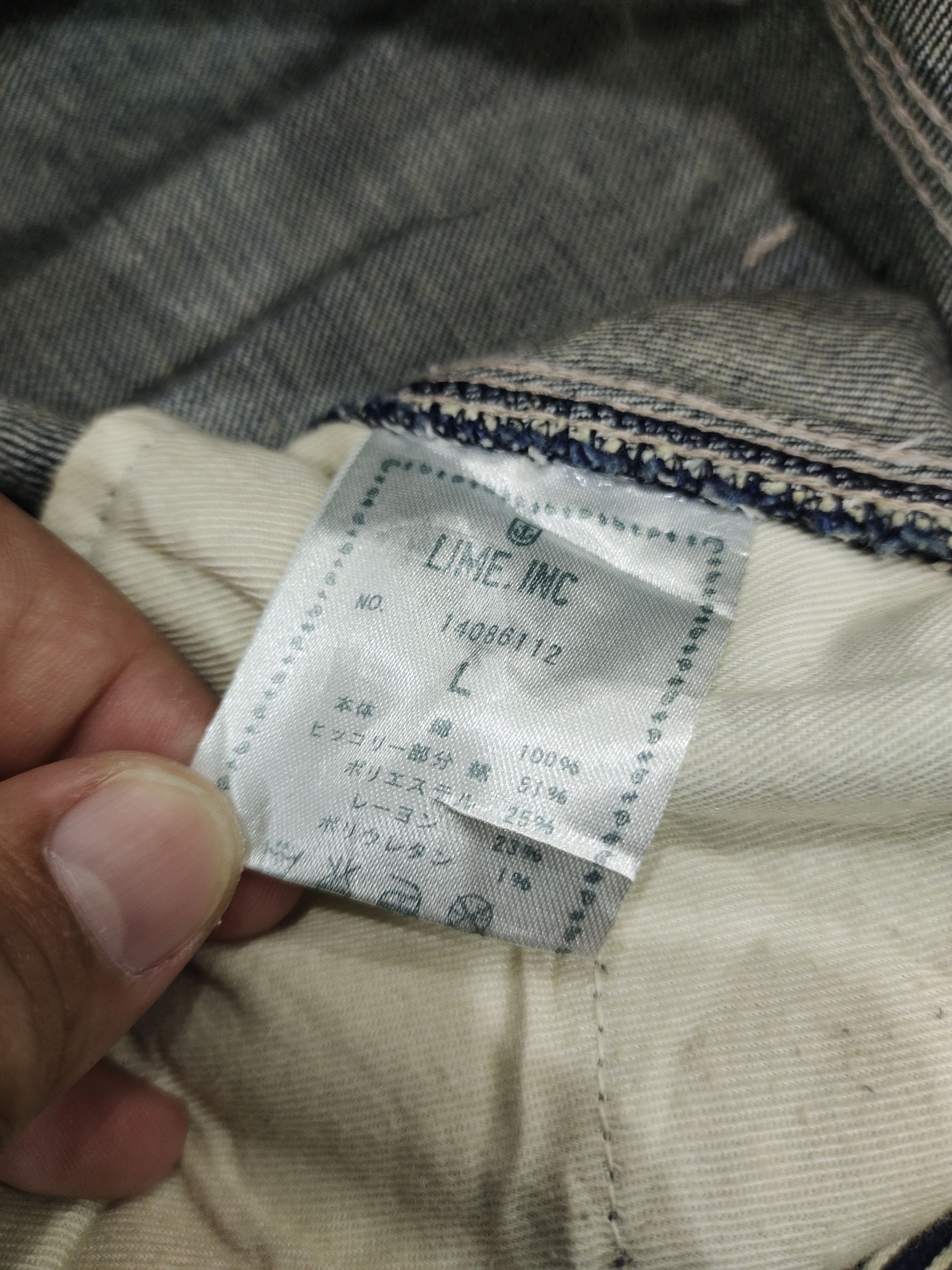 Japanese Brand If six was nine style Maxi Denim Skirt Size 33" - 13 Thumbnail