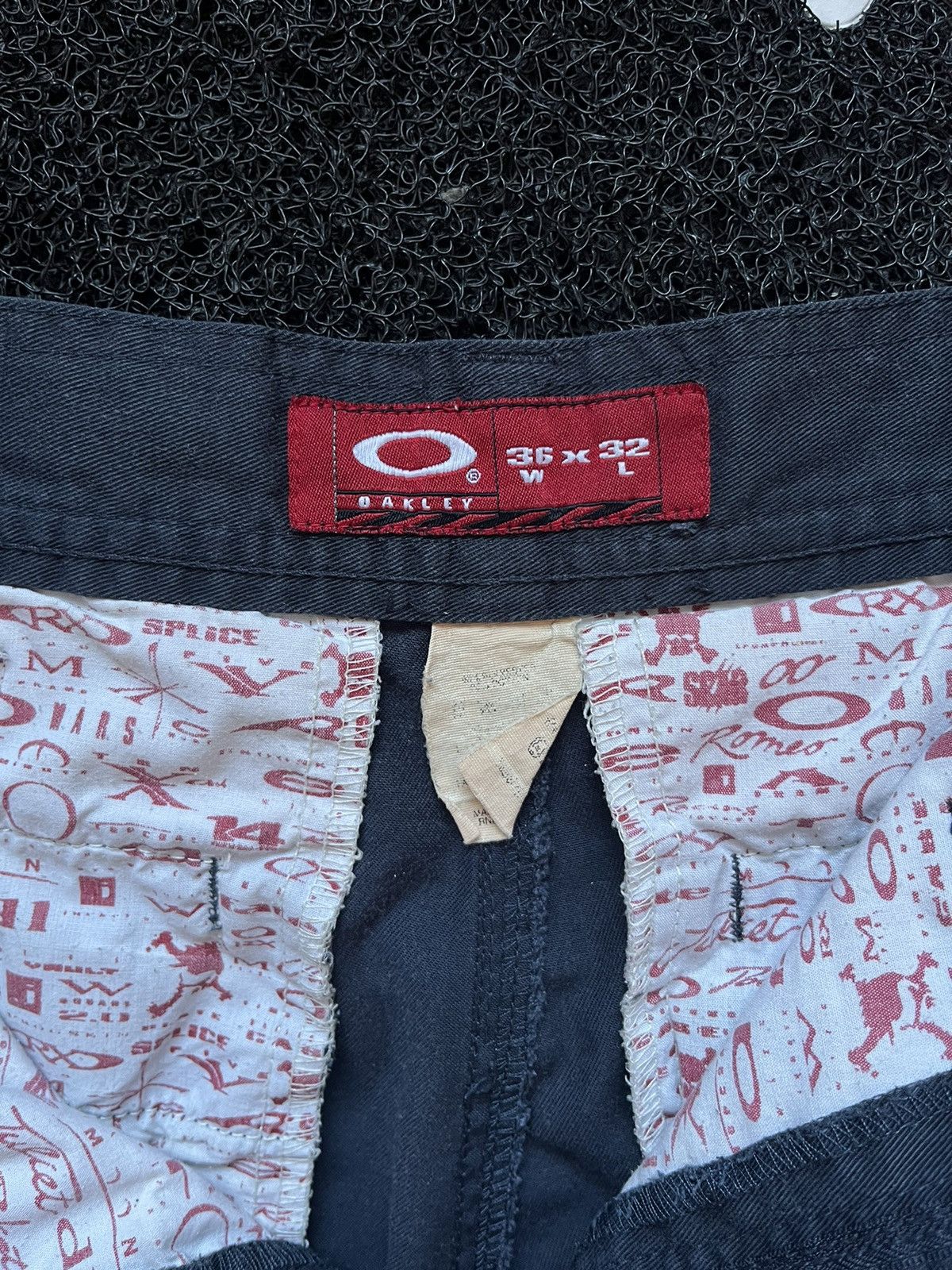 Oakley × Vintage Vintage Oakley 90's Mens Blue Archive Pants Size US 34 / EU 50 - 6 Thumbnail