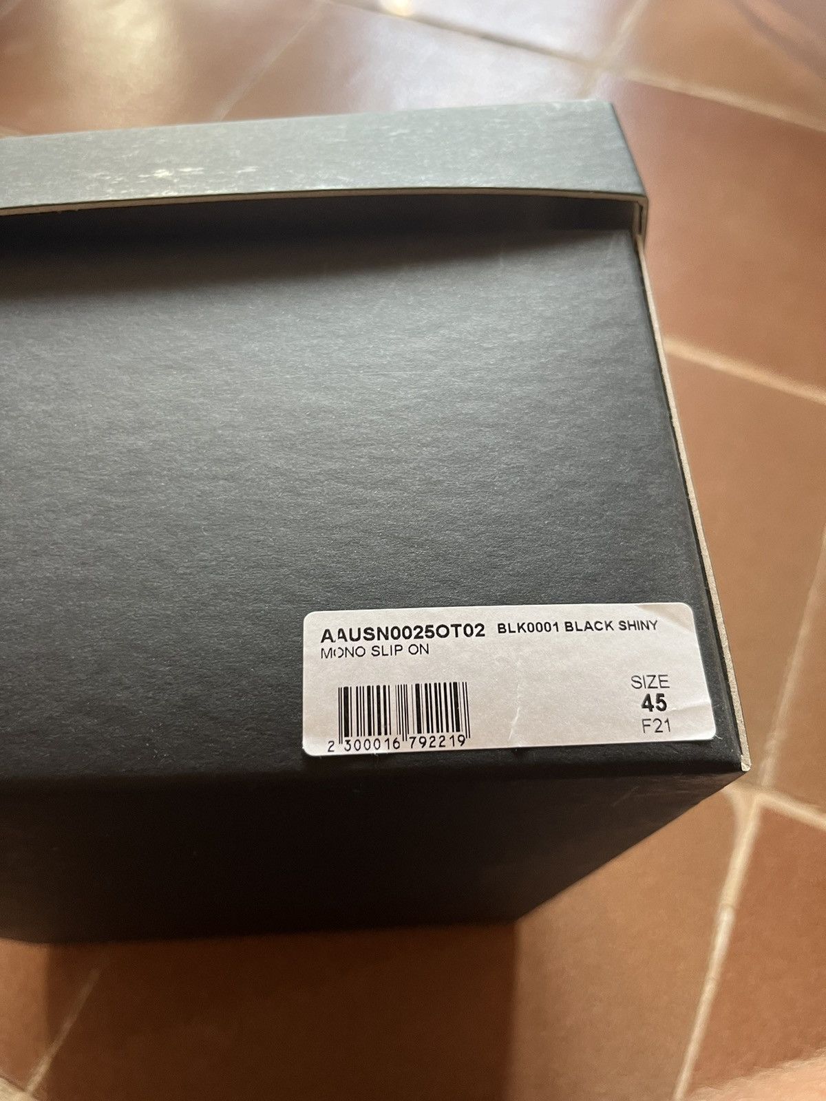 1017 ALYX 9SM 1017 Alyx 9SM slip on mono material shoes Size US 12.5 / EU 45-46 - 4 Thumbnail