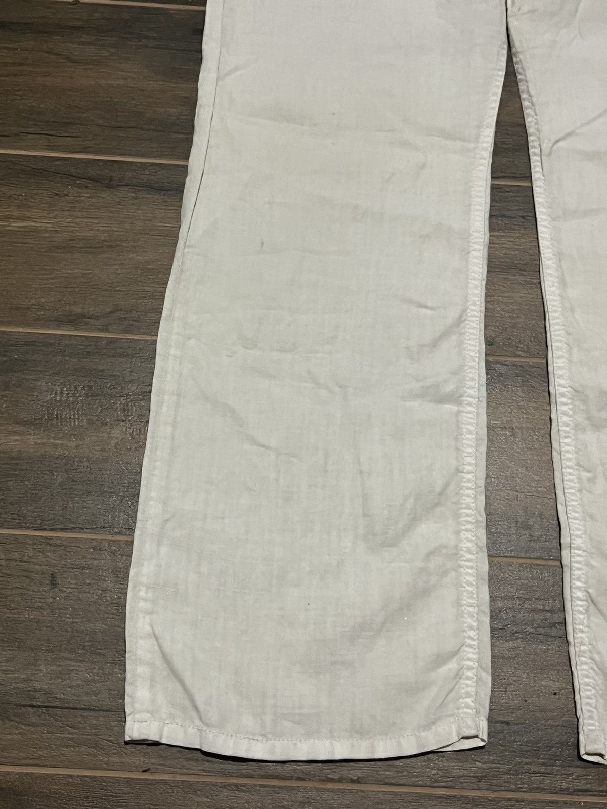 Yohji Yamamoto 🎐 Y's [1990s] Wide Textured Linen Pants Size US 30 / EU 46 - 4 Thumbnail