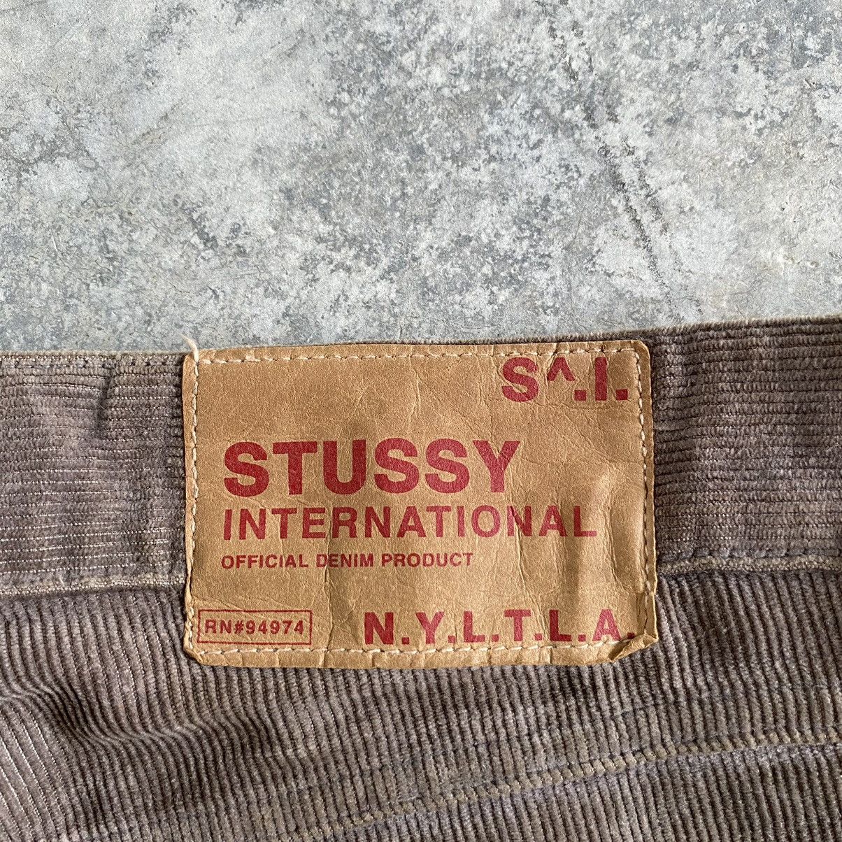 Stussy VTG 90’s Stussy Faded Brown Baggy Corduroy Jeans Size US 33 - 17 Thumbnail